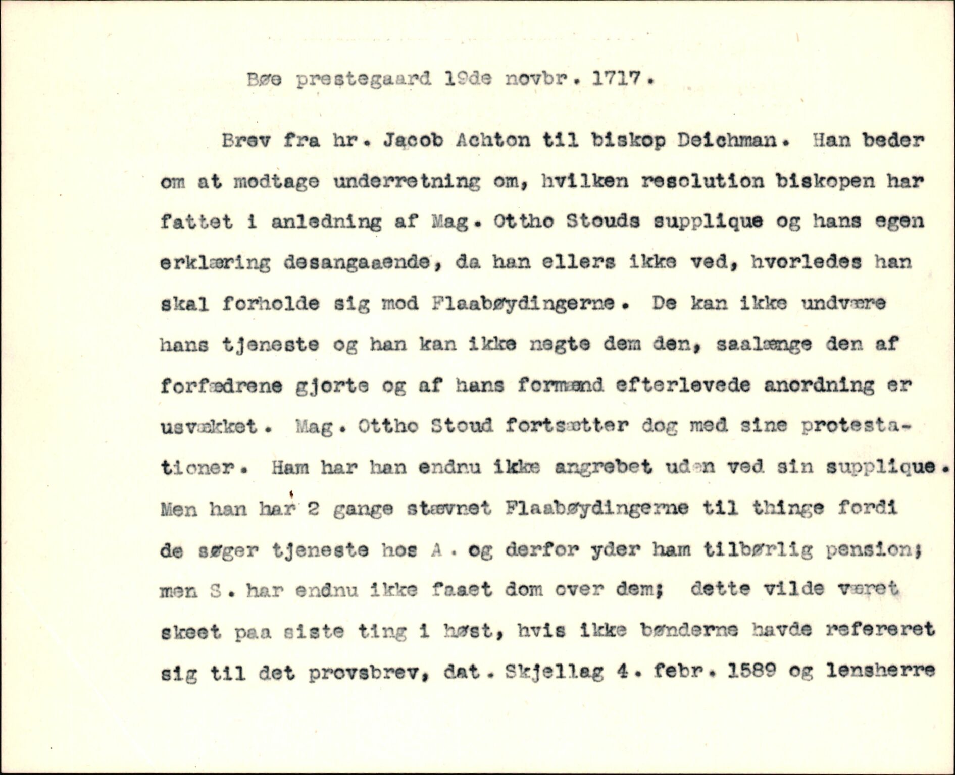 Riksarkivets diplomsamling, AV/RA-EA-5965/F35/F35k/L0003: Regestsedler: Prestearkiver fra Telemark, Agder, Vestlandet og Trøndelag, p. 69