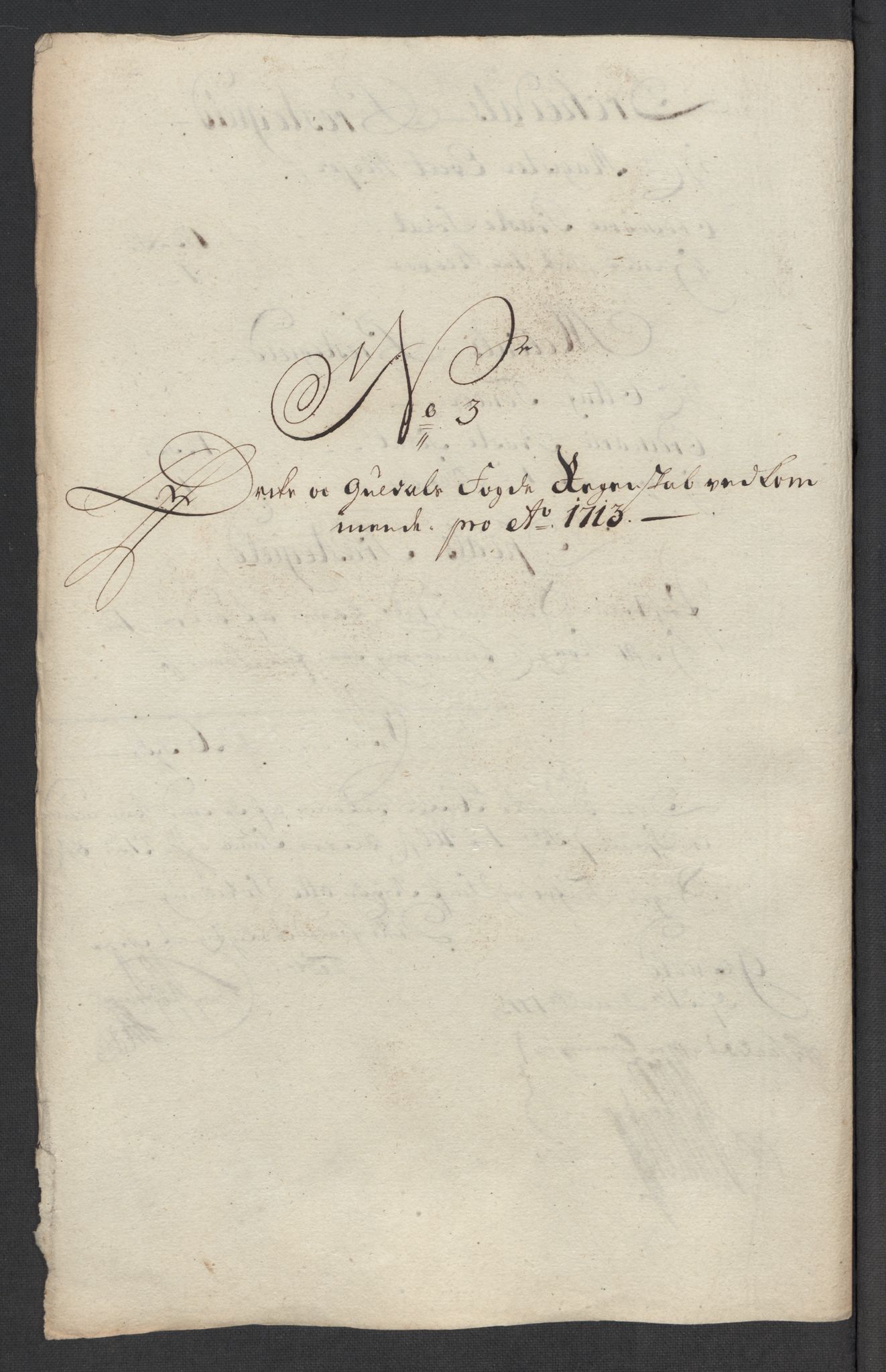 Rentekammeret inntil 1814, Reviderte regnskaper, Fogderegnskap, AV/RA-EA-4092/R60/L3964: Fogderegnskap Orkdal og Gauldal, 1713, p. 106