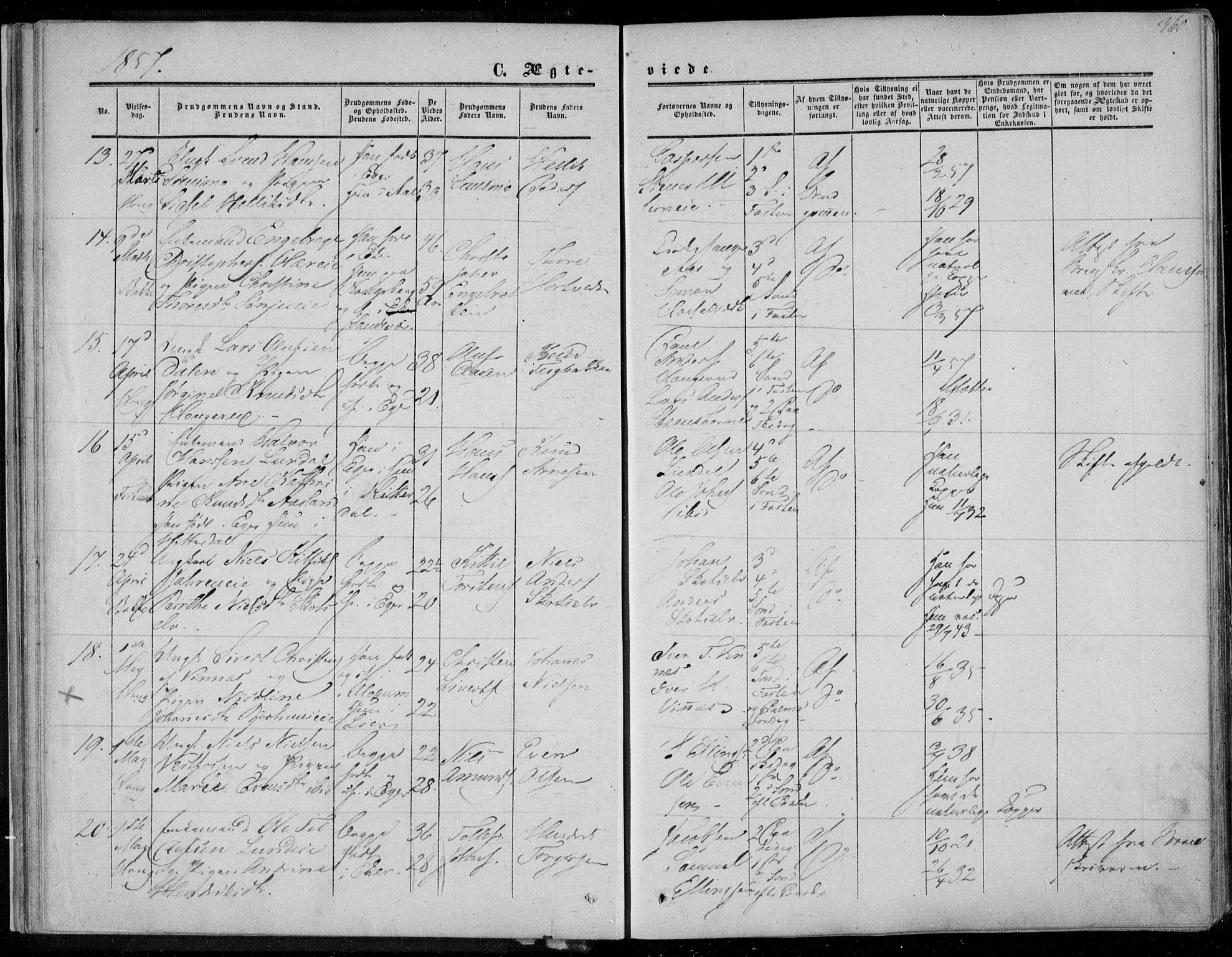 Eiker kirkebøker, AV/SAKO-A-4/F/Fa/L0015b: Parish register (official) no. I 15B, 1854-1860, p. 360