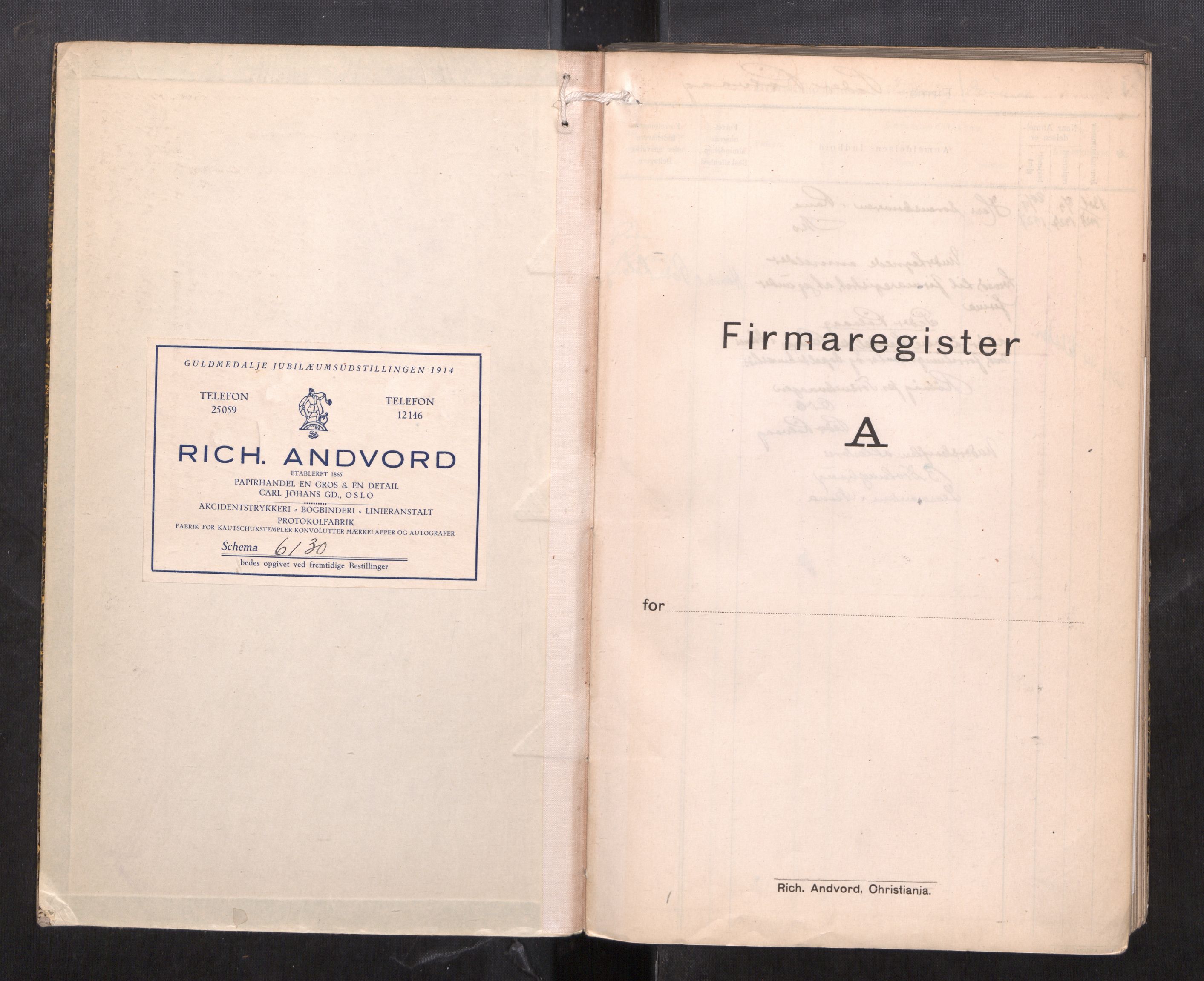 Rana sorenskriveri , AV/SAT-A-1108/2/J/Ja/Jaa/L0005: Firmaregsiter A, 1927-1943, p. 2