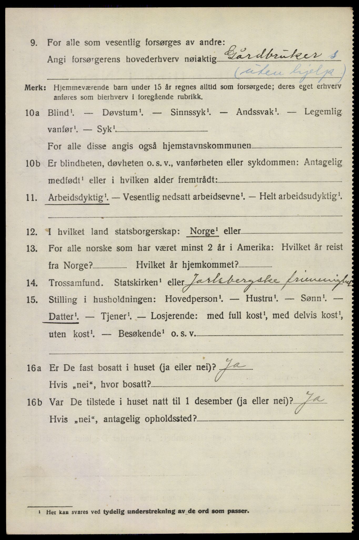 SAKO, 1920 census for Ramnes, 1920, p. 4357