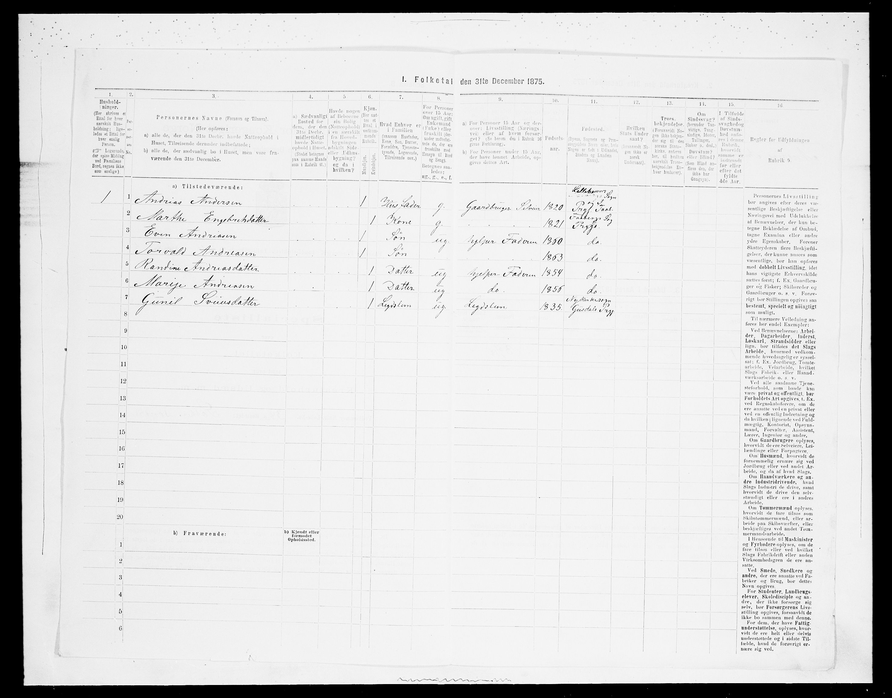 SAH, 1875 census for 0524L Fåberg/Fåberg og Lillehammer, 1875, p. 502