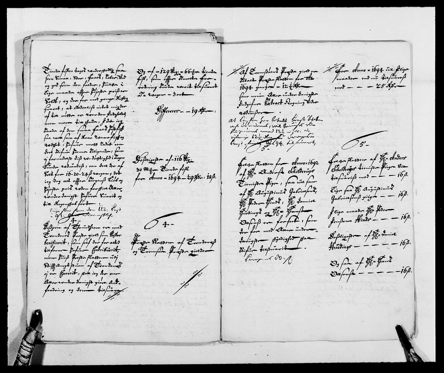 Rentekammeret inntil 1814, Reviderte regnskaper, Fogderegnskap, RA/EA-4092/R68/L4752: Fogderegnskap Senja og Troms, 1691-1693, p. 316