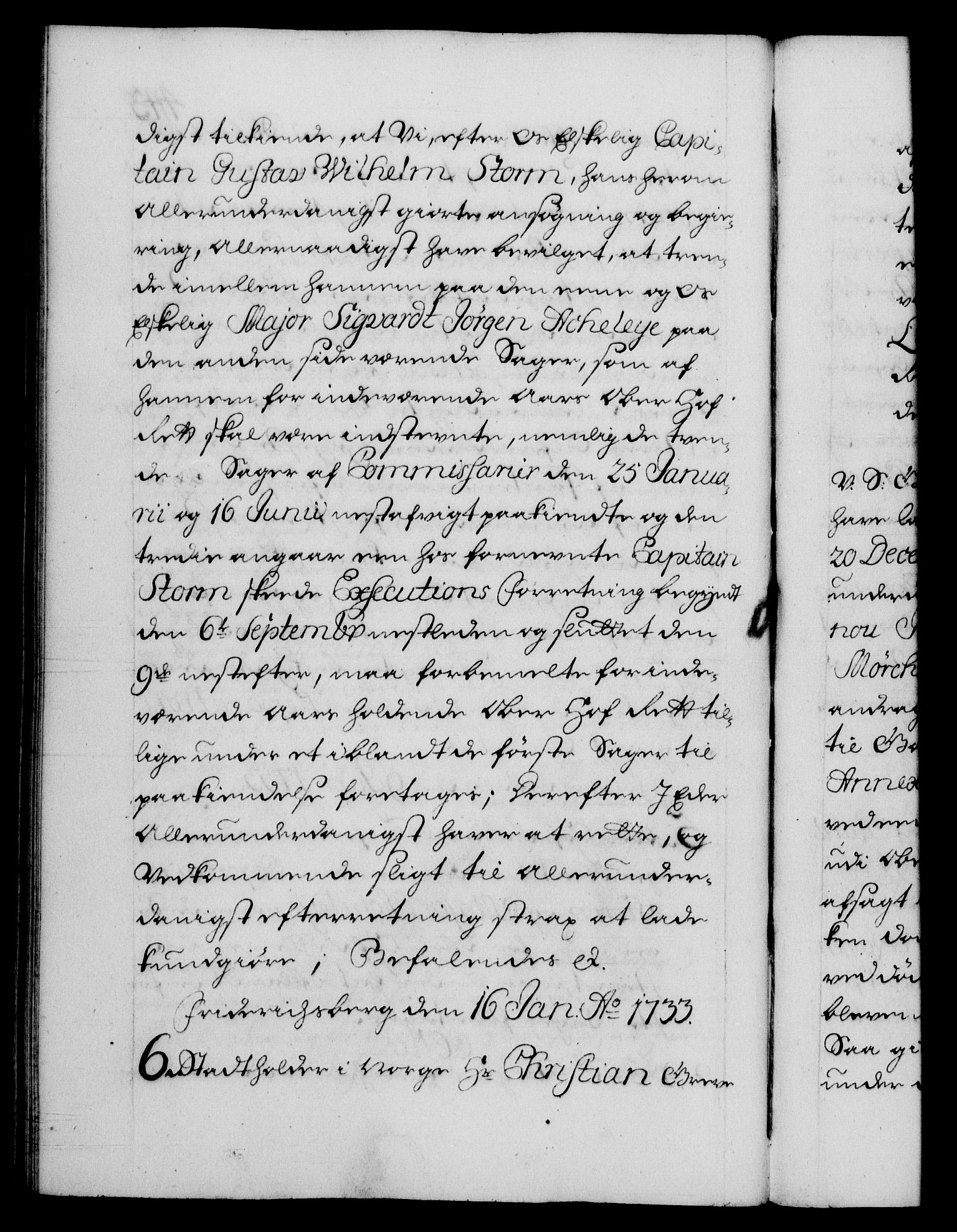 Danske Kanselli 1572-1799, AV/RA-EA-3023/F/Fc/Fca/Fcab/L0025: Norske tegnelser, 1730-1733, p. 443b