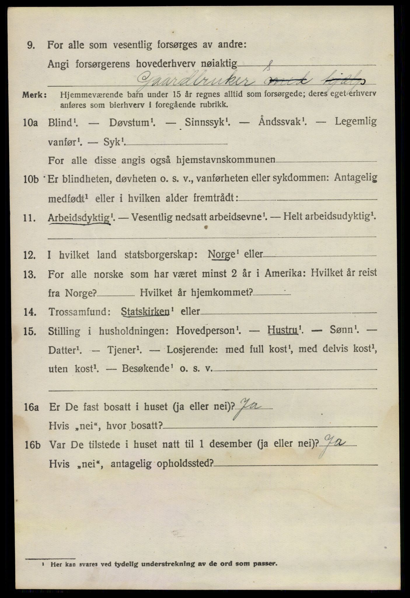 SAO, 1920 census for Kråkstad, 1920, p. 10570