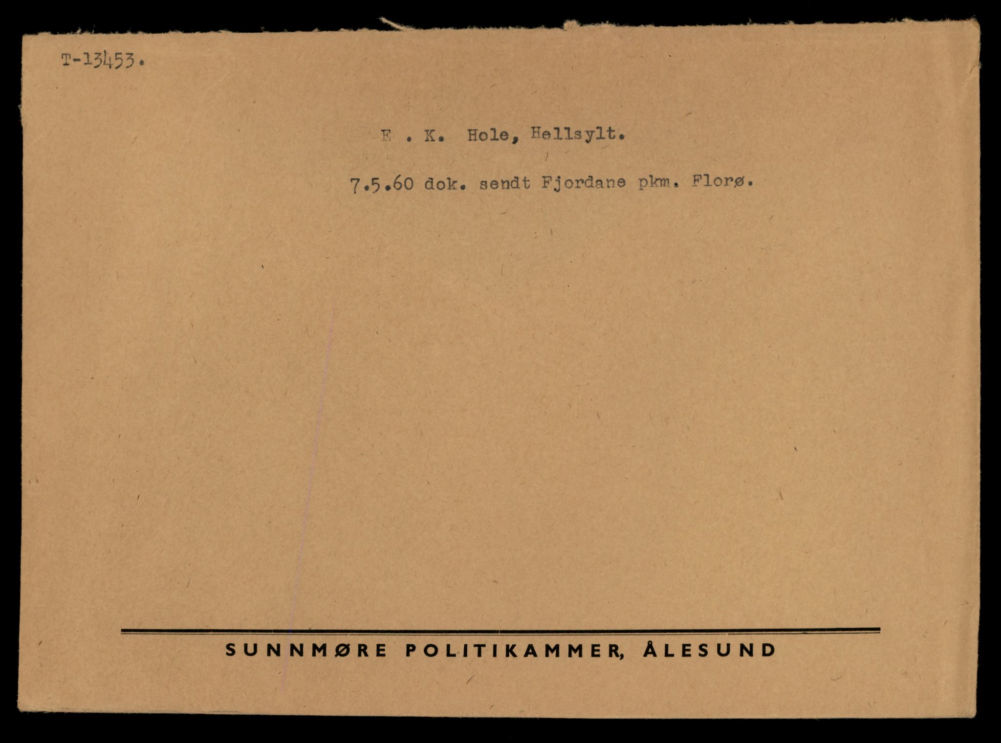 Møre og Romsdal vegkontor - Ålesund trafikkstasjon, AV/SAT-A-4099/F/Fe/L0039: Registreringskort for kjøretøy T 13361 - T 13530, 1927-1998, p. 1585