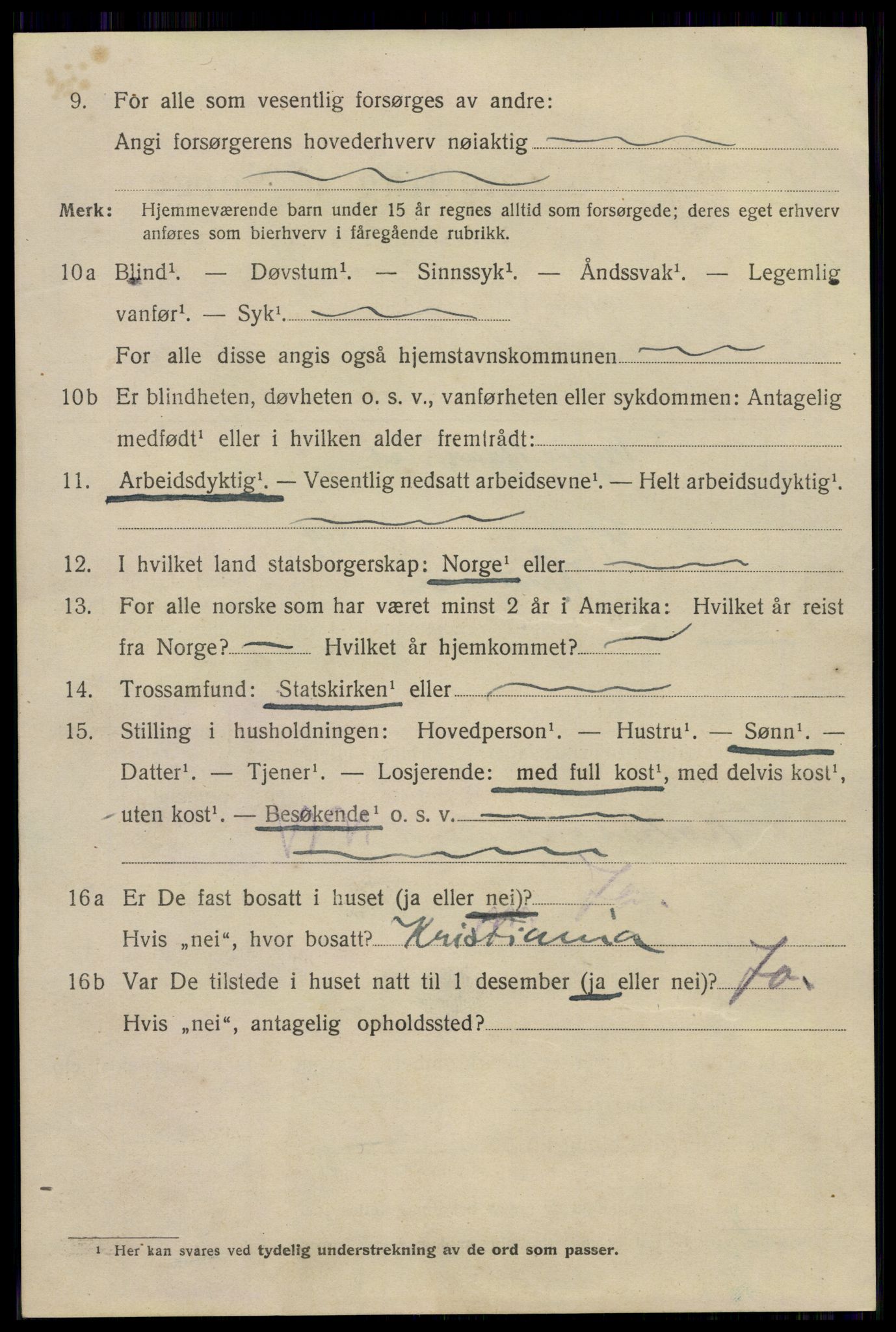 SAO, 1920 census for Drøbak, 1920, p. 4214