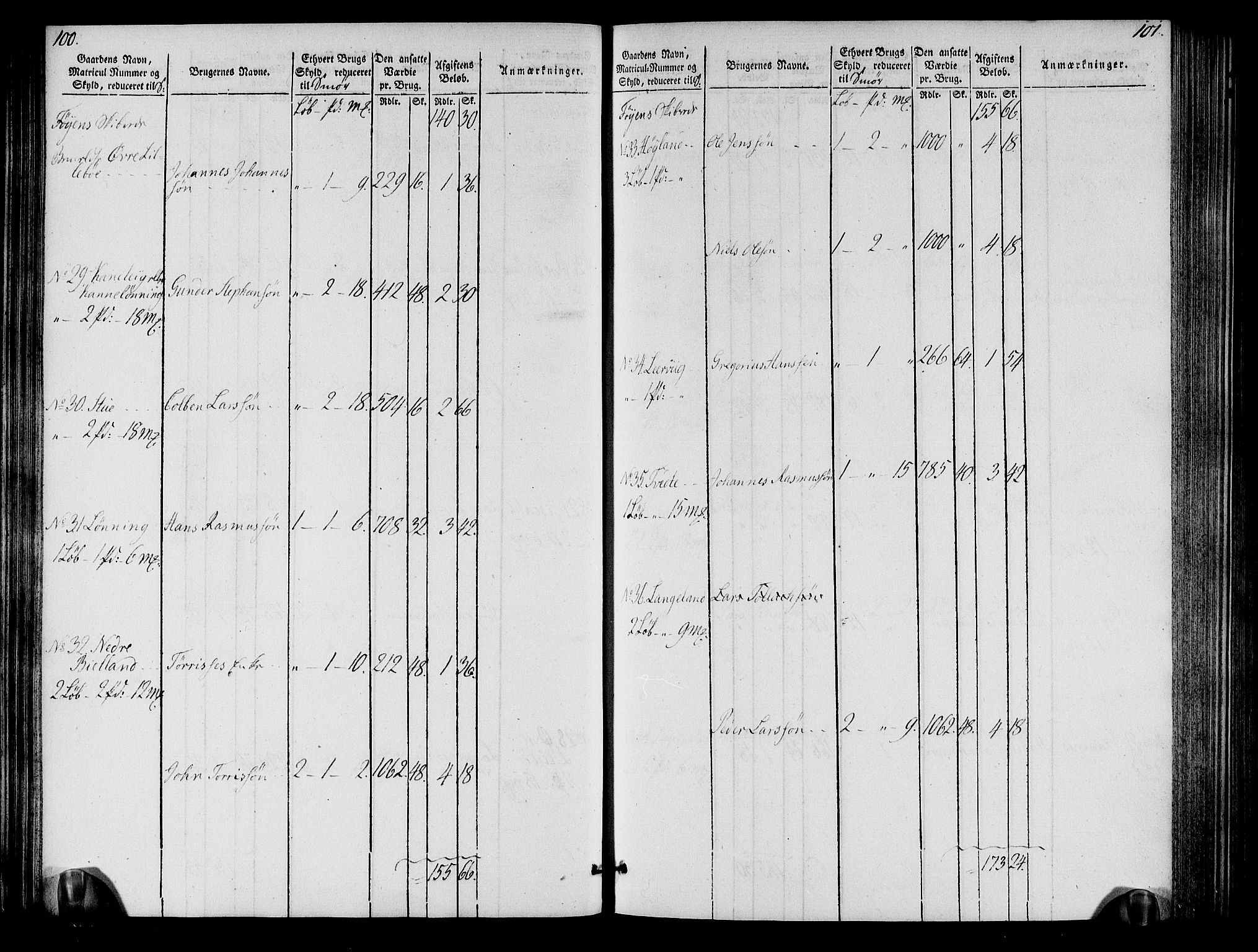 Rentekammeret inntil 1814, Realistisk ordnet avdeling, RA/EA-4070/N/Ne/Nea/L0109: Sunnhordland og Hardanger fogderi. Oppebørselsregister, 1803-1804, p. 53