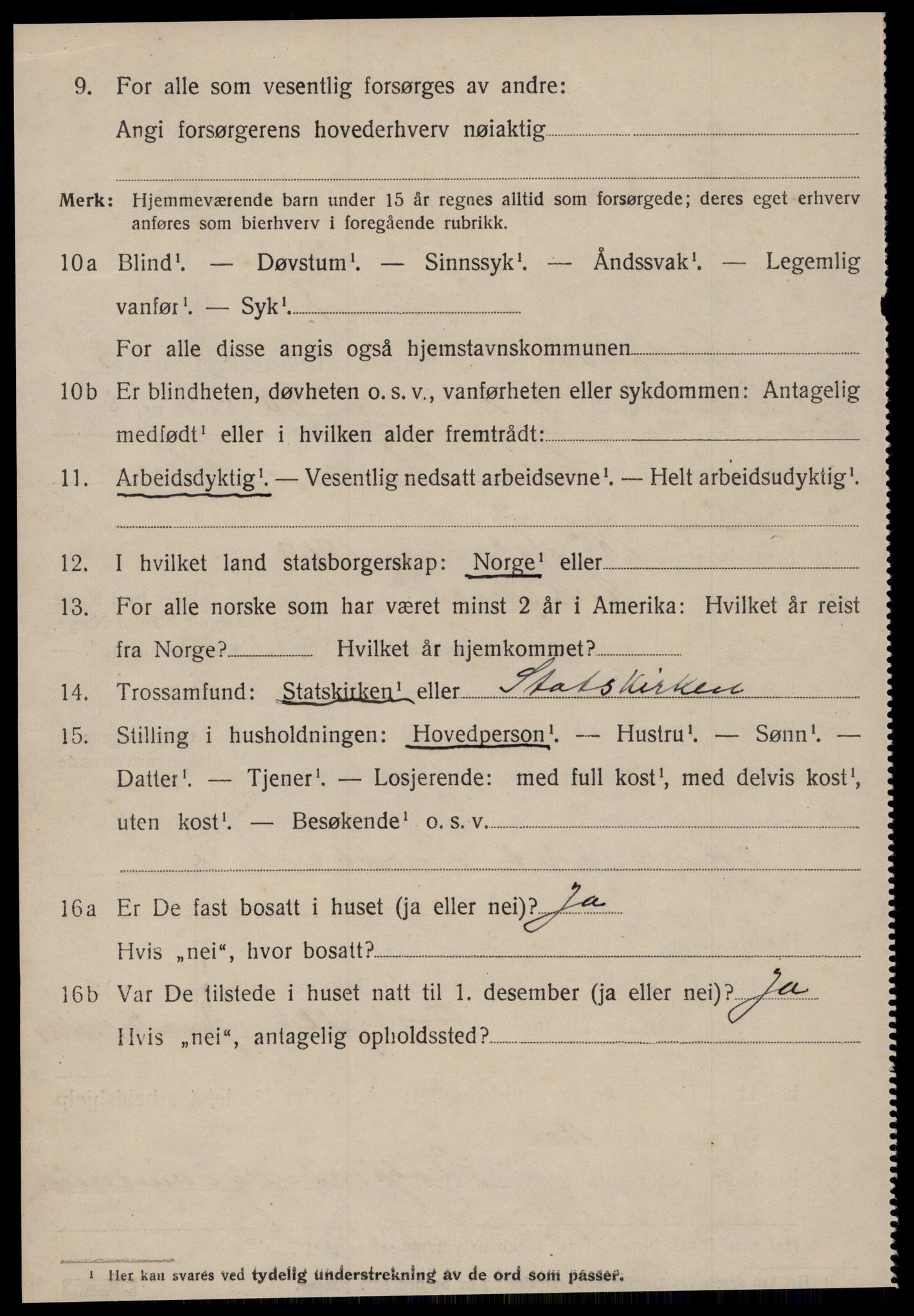 SAT, 1920 census for Åsskard, 1920, p. 1572