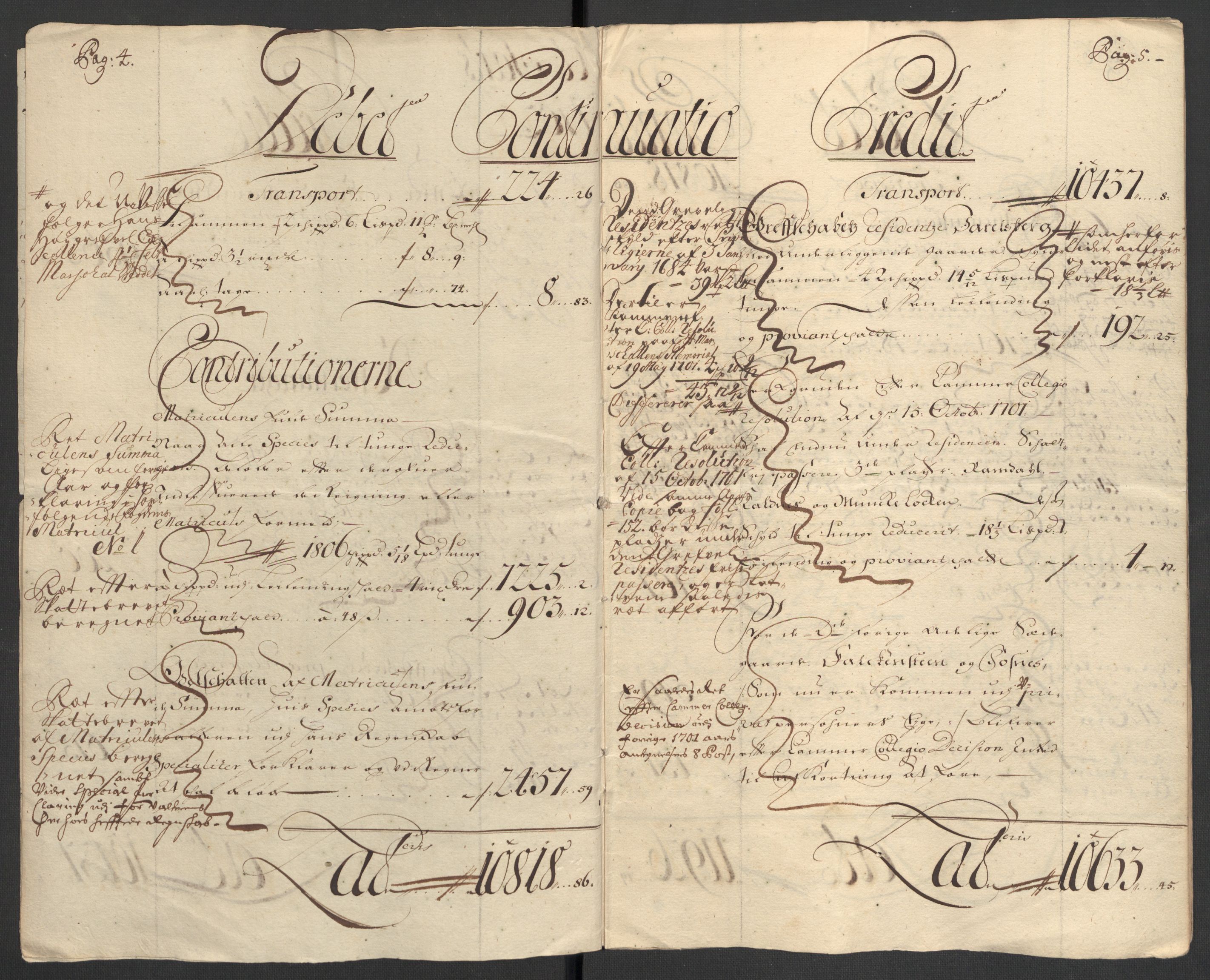 Rentekammeret inntil 1814, Reviderte regnskaper, Fogderegnskap, RA/EA-4092/R32/L1870: Fogderegnskap Jarlsberg grevskap, 1702, p. 5