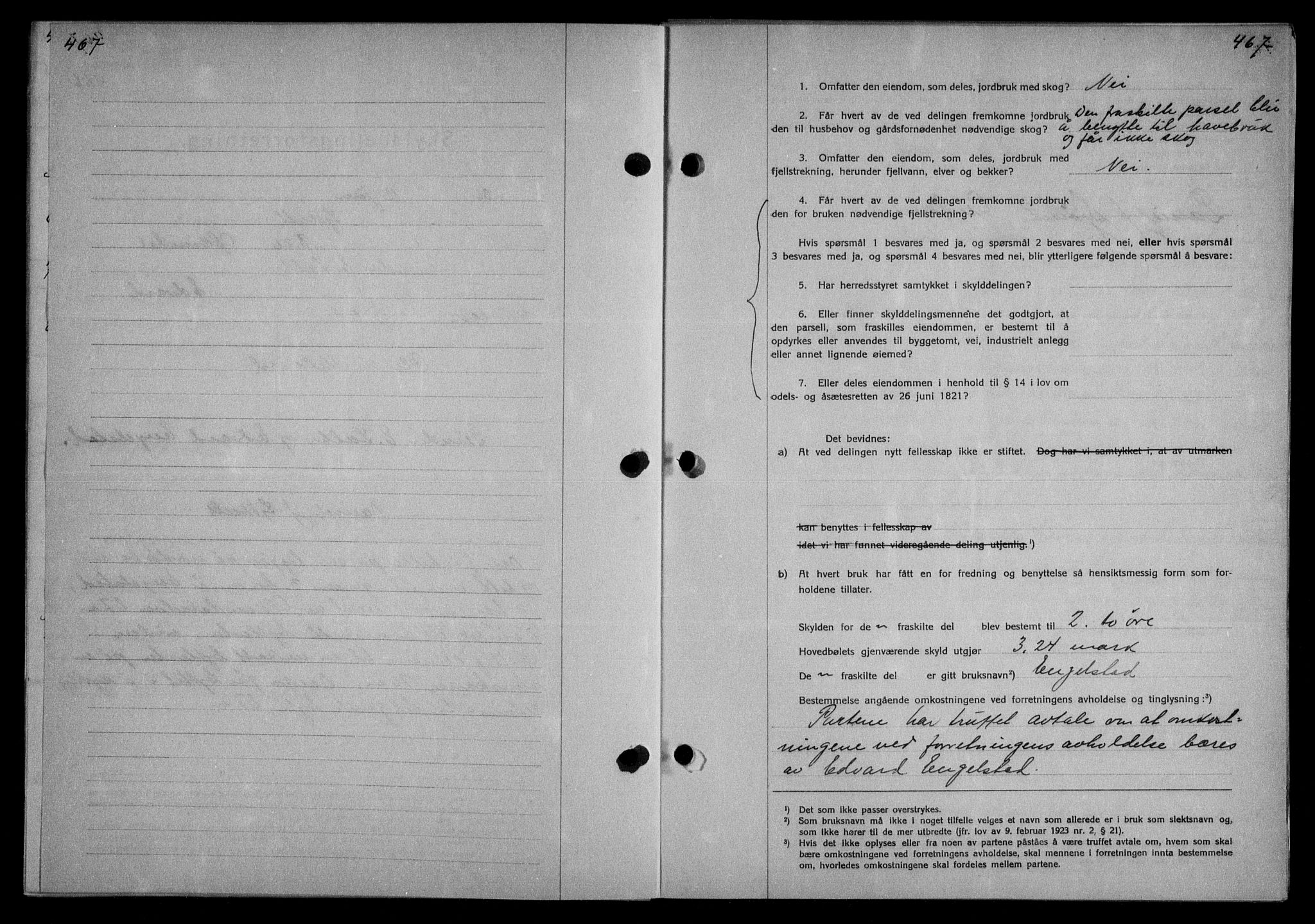 Nordmøre sorenskriveri, AV/SAT-A-4132/1/2/2Ca/L0088: Mortgage book no. 78, 1936-1936, Diary no: : 1401/1936