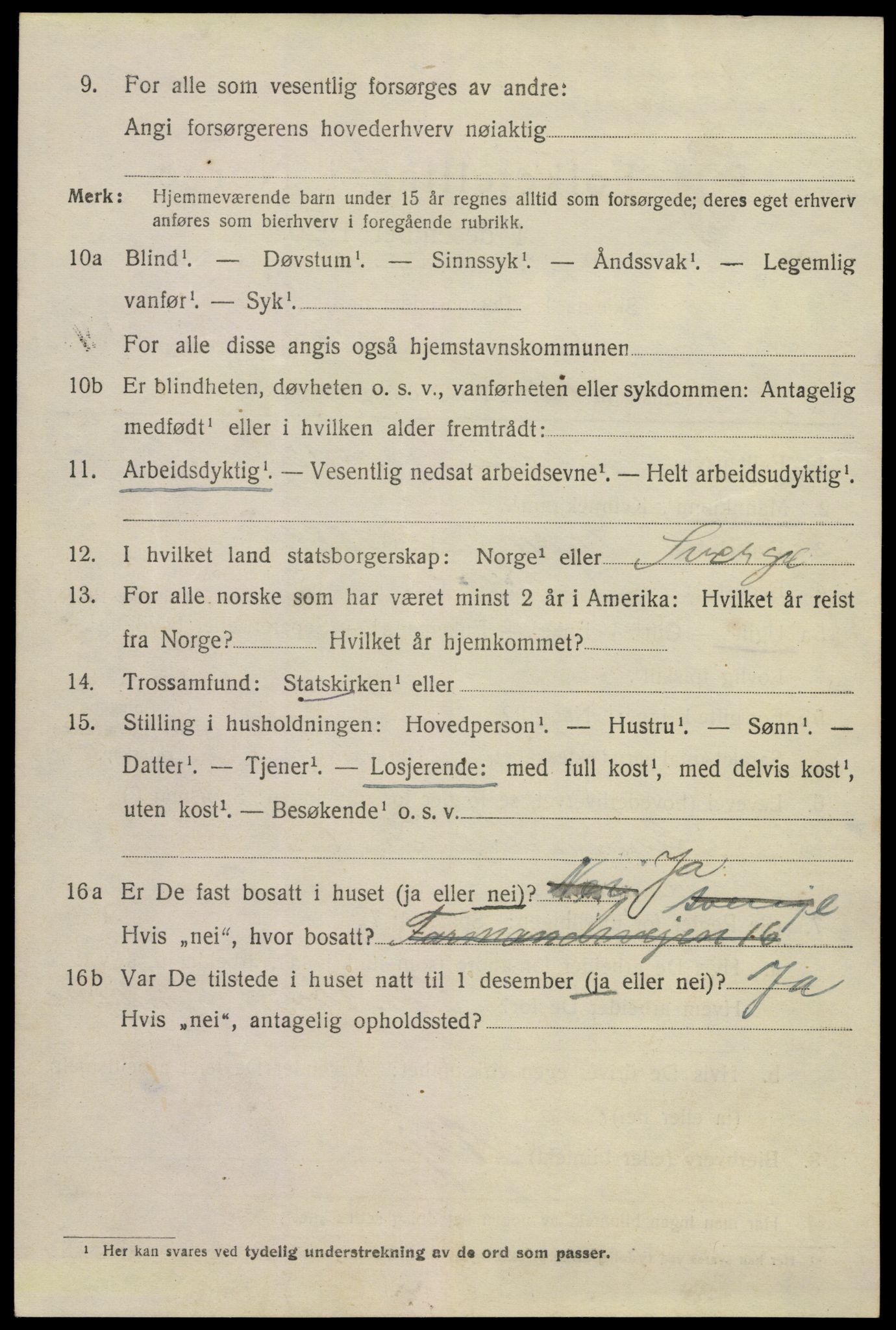 SAKO, 1920 census for Tønsberg, 1920, p. 12564