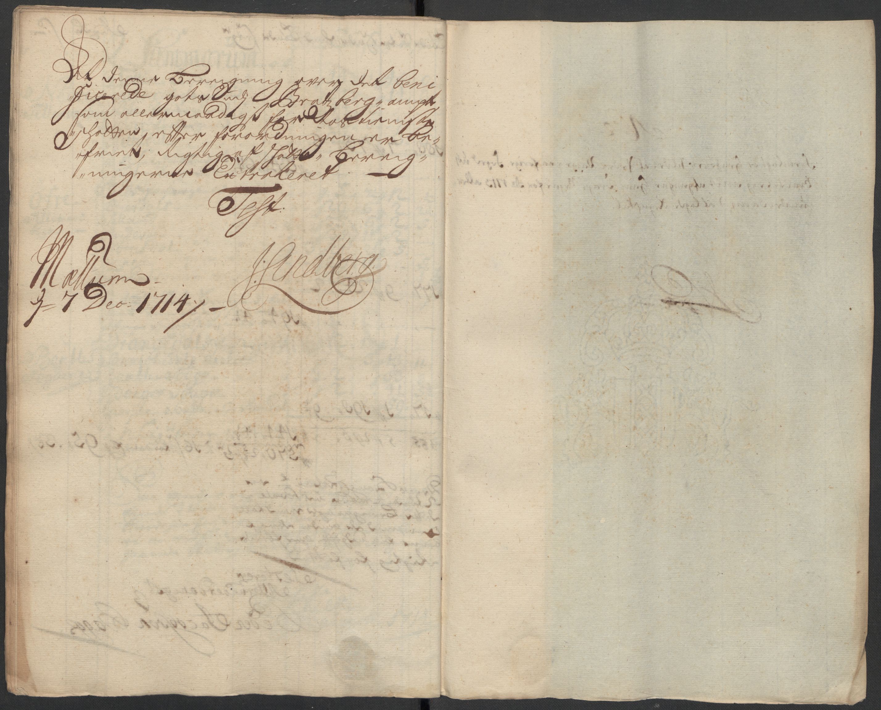 Rentekammeret inntil 1814, Reviderte regnskaper, Fogderegnskap, AV/RA-EA-4092/R36/L2124: Fogderegnskap Øvre og Nedre Telemark og Bamble, 1713, p. 123