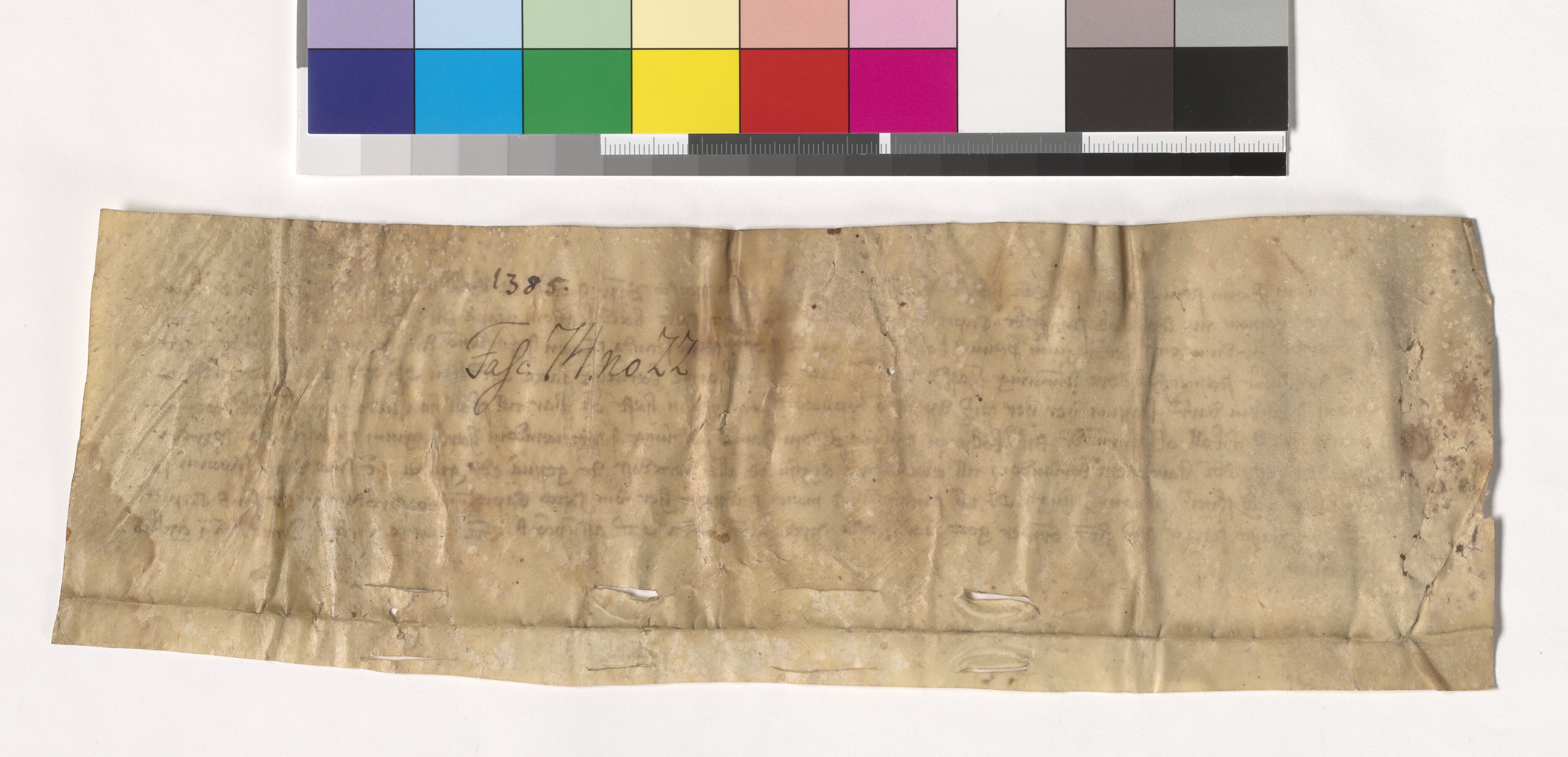 Riksarkivets diplomsamling, AV/RA-EA-5965/F05/L0183: NRA AM fasc. 74 nr. 20-23, 1385, p. 9