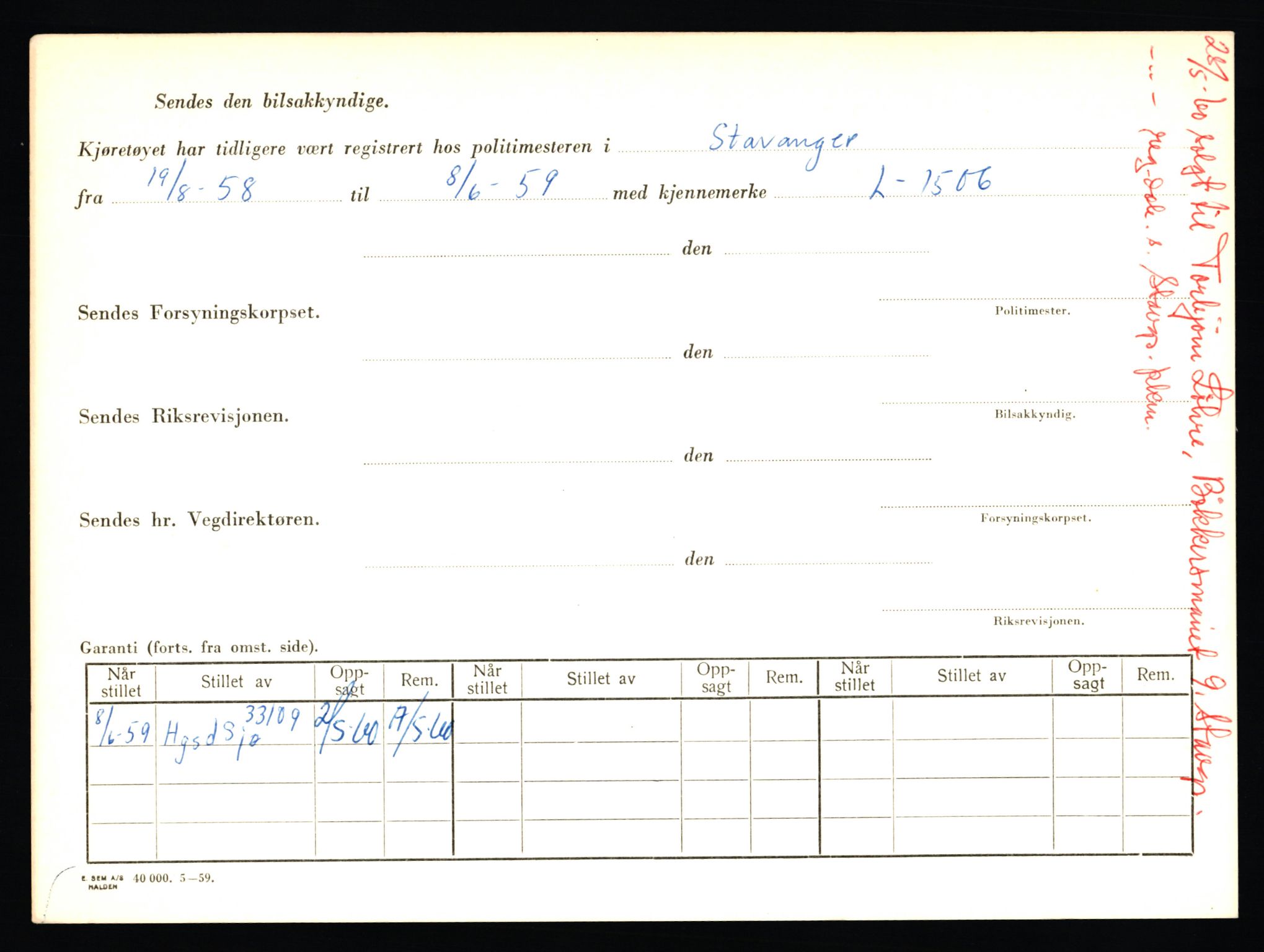 Stavanger trafikkstasjon, AV/SAST-A-101942/0/F/L0065: L-65400 - L-67649, 1930-1971, p. 1252