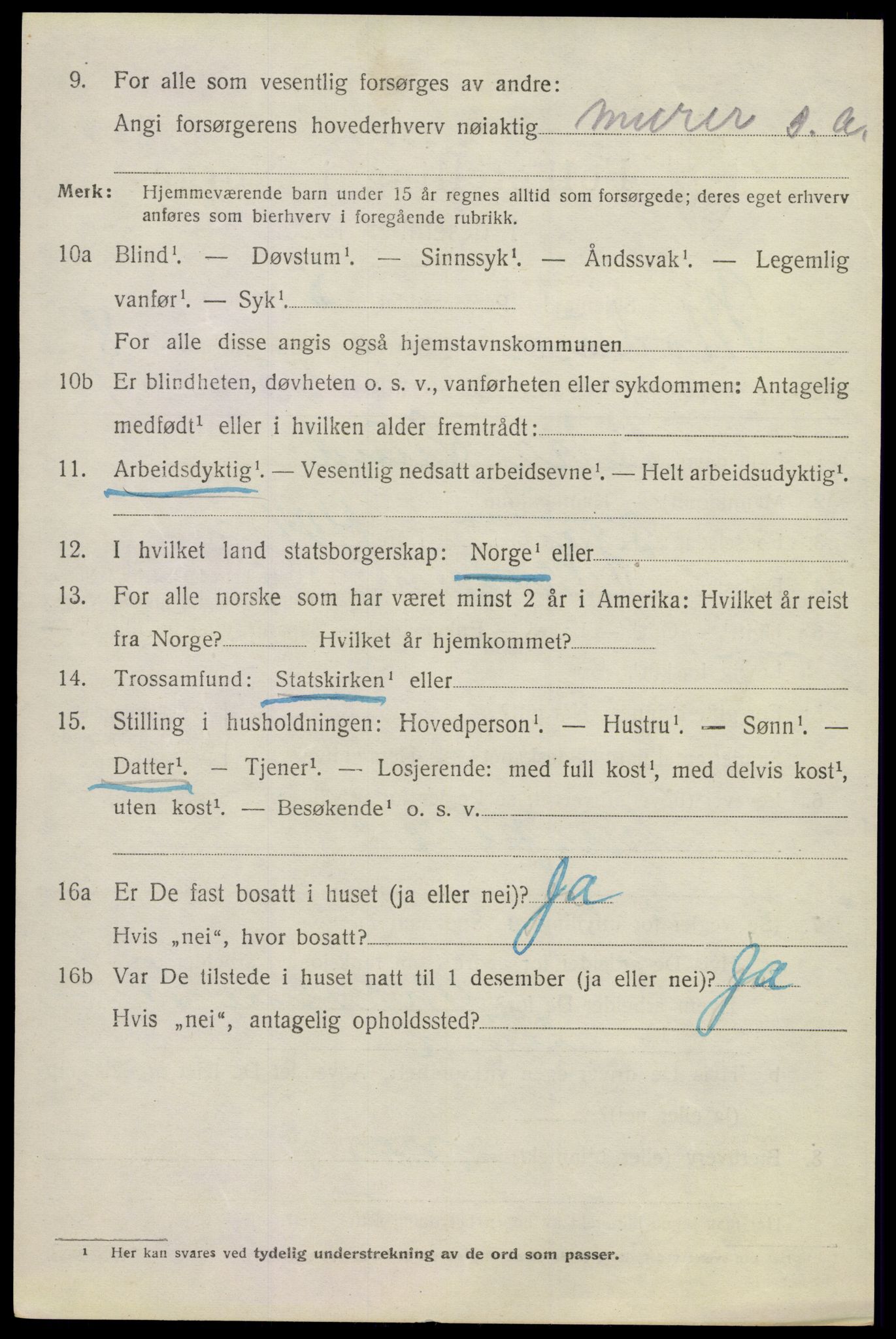 SAKO, 1920 census for Modum, 1920, p. 10860