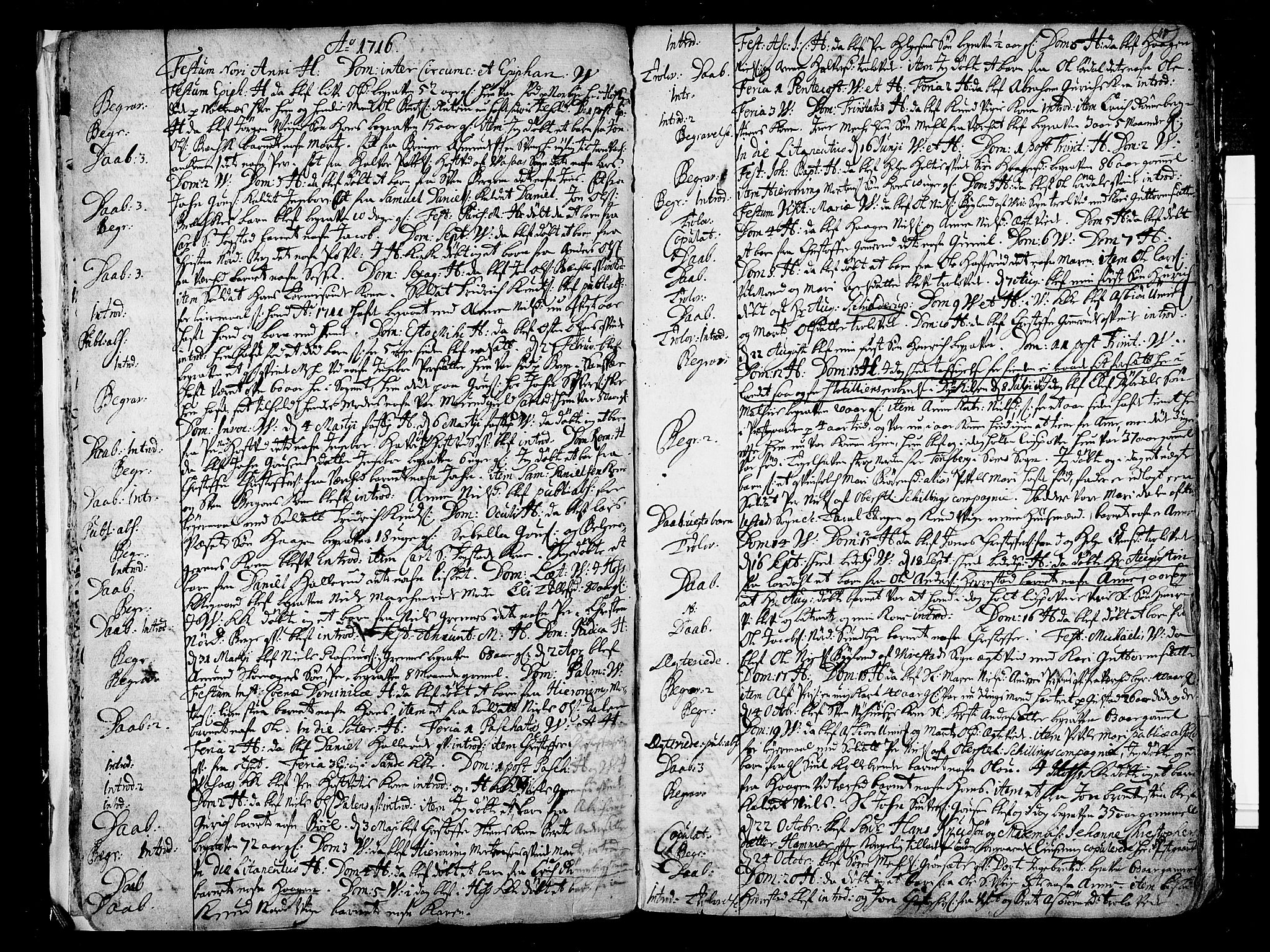 Hof kirkebøker, AV/SAKO-A-64/F/Fa/L0001: Parish register (official) no. I 1, 1704-1745, p. 11