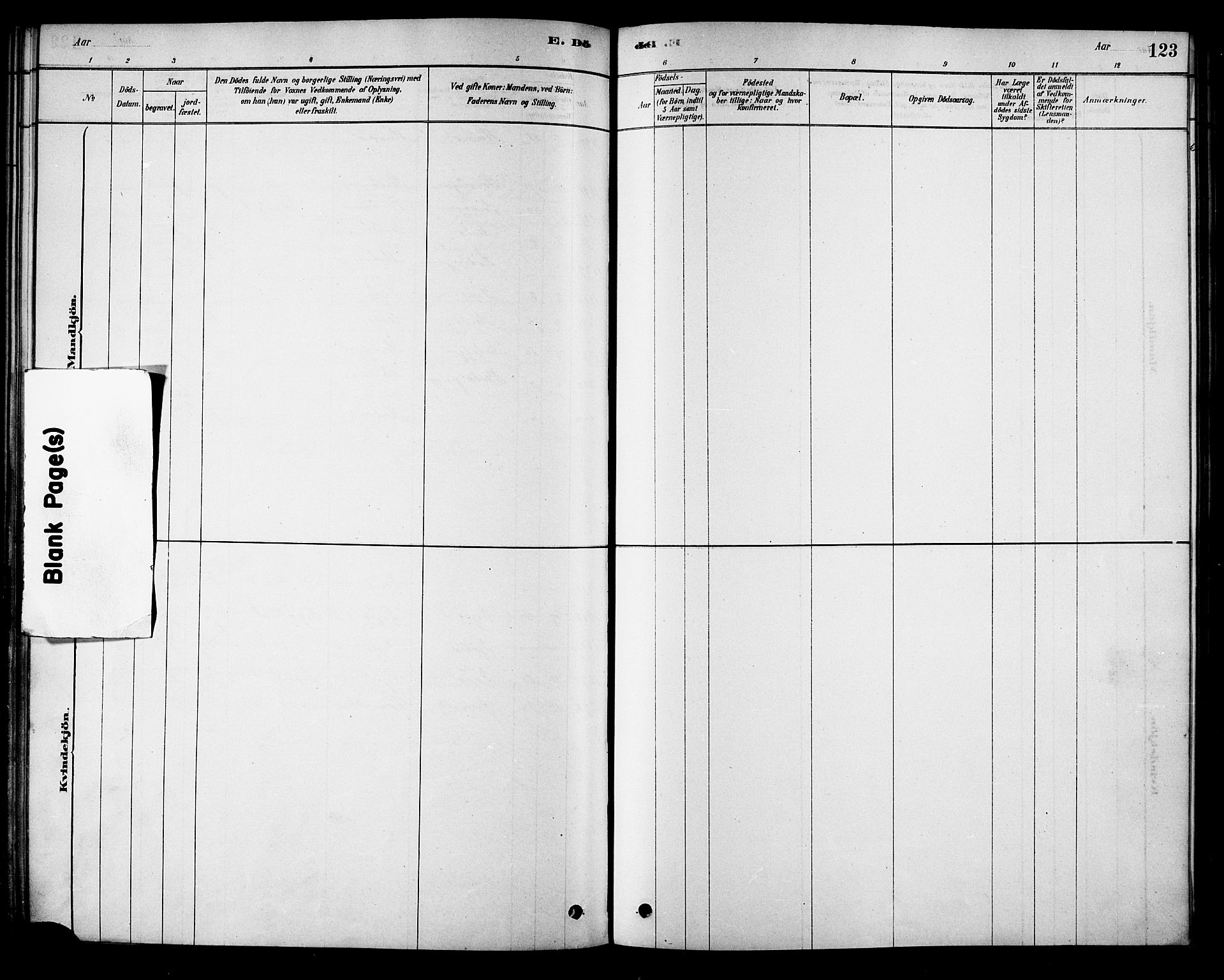 Ministerialprotokoller, klokkerbøker og fødselsregistre - Nordland, AV/SAT-A-1459/886/L1219: Parish register (official) no. 886A01, 1878-1892, p. 123