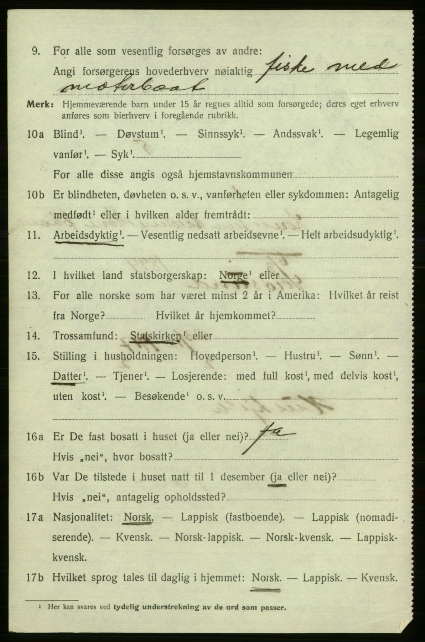 SATØ, 1920 census for Sørøysund rural district, 1920, p. 1109