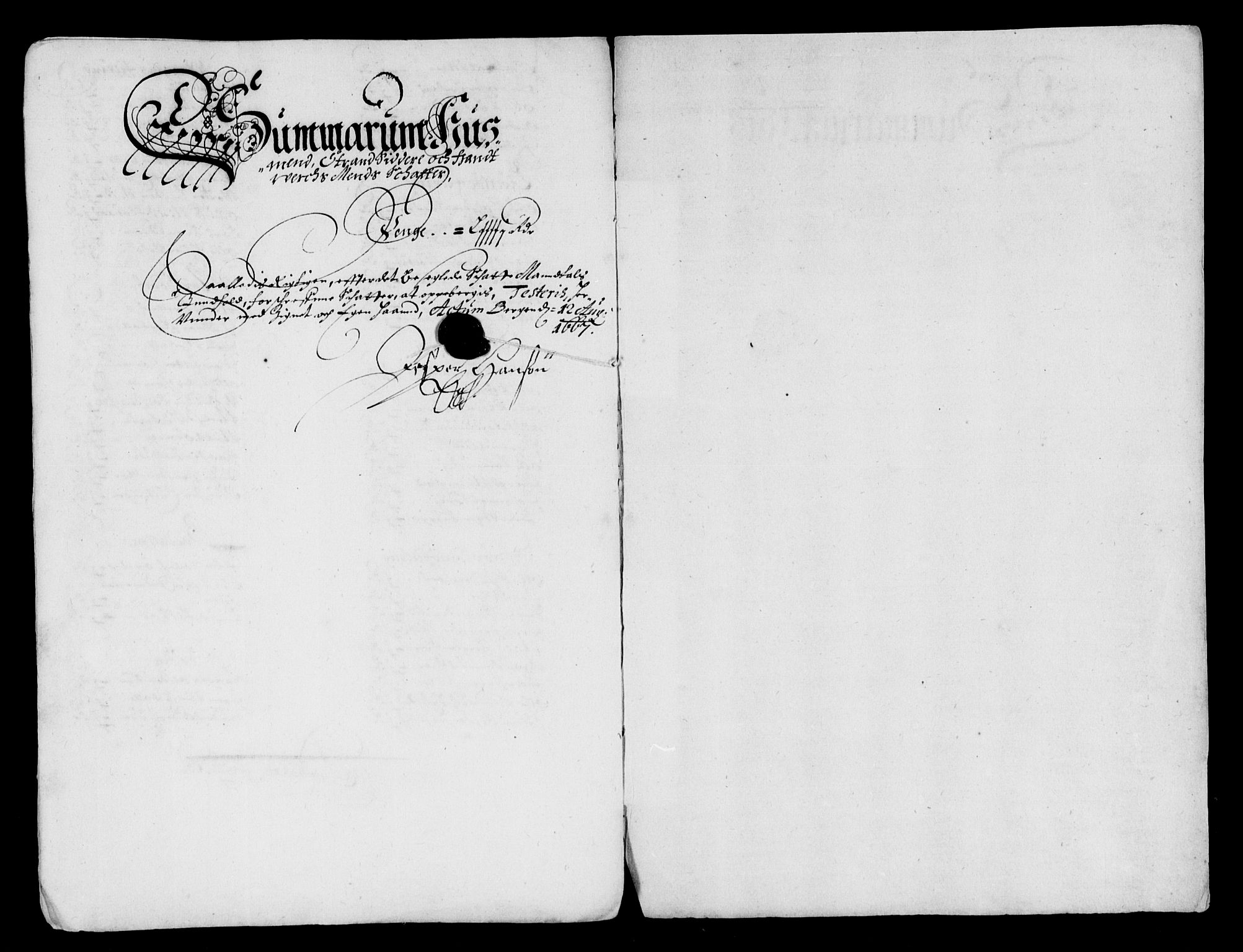 Rentekammeret inntil 1814, Reviderte regnskaper, Lensregnskaper, AV/RA-EA-5023/R/Rb/Rbz/L0041: Nordlandenes len, 1664-1667