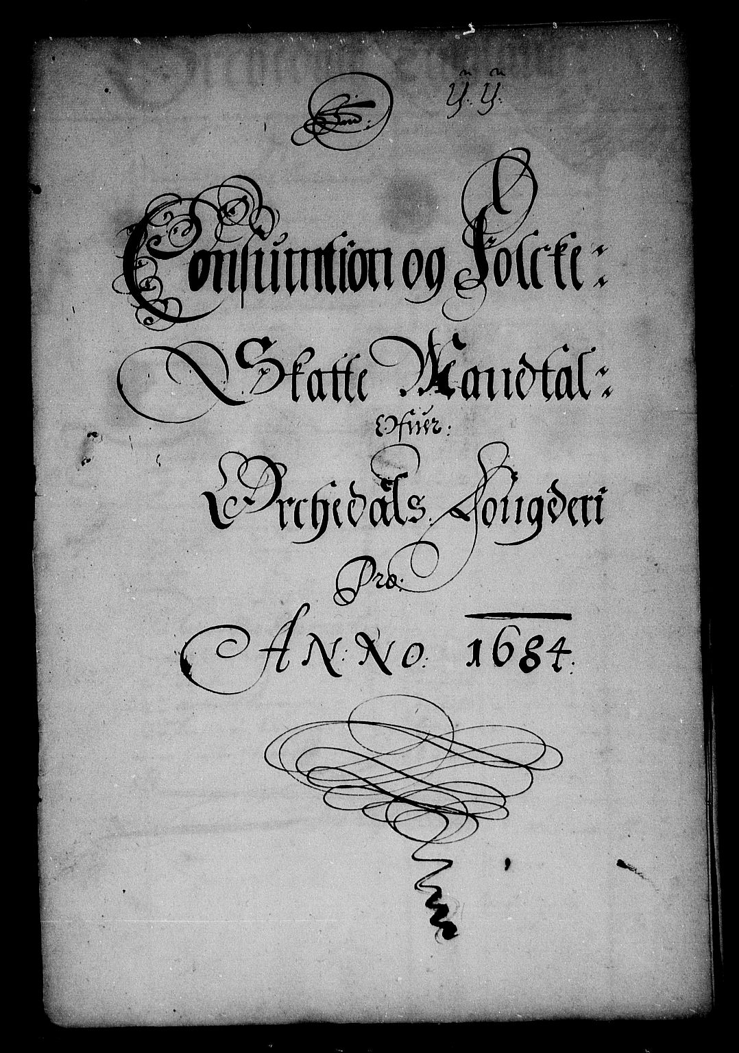 Rentekammeret inntil 1814, Reviderte regnskaper, Stiftamtstueregnskaper, Trondheim stiftamt og Nordland amt, AV/RA-EA-6044/R/Rg/L0075: Trondheim stiftamt og Nordland amt, 1684