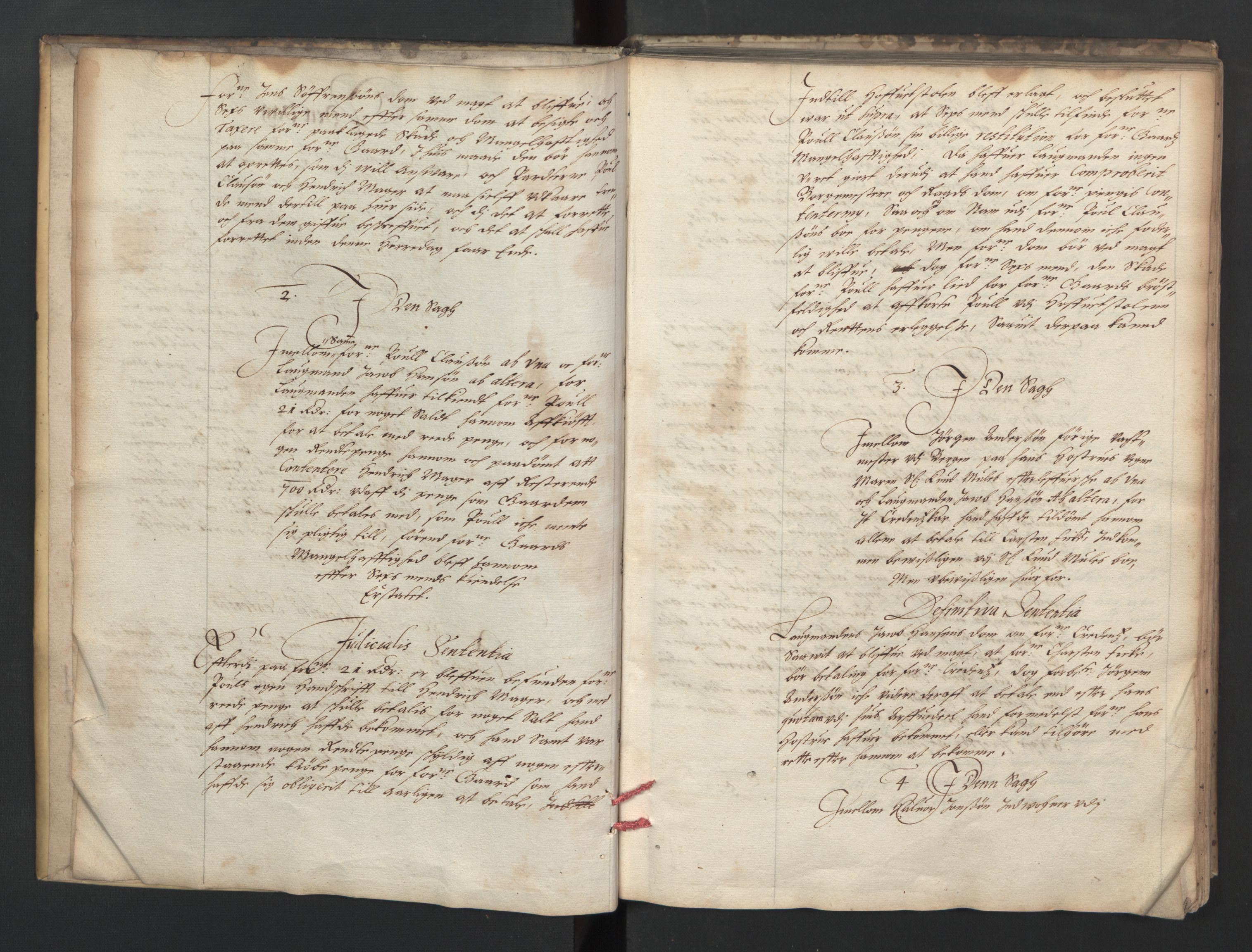 Herredagen 1539-1664  (Kongens Retterting), RA/EA-2882/A/L0022: Avsiktsbok, 1652