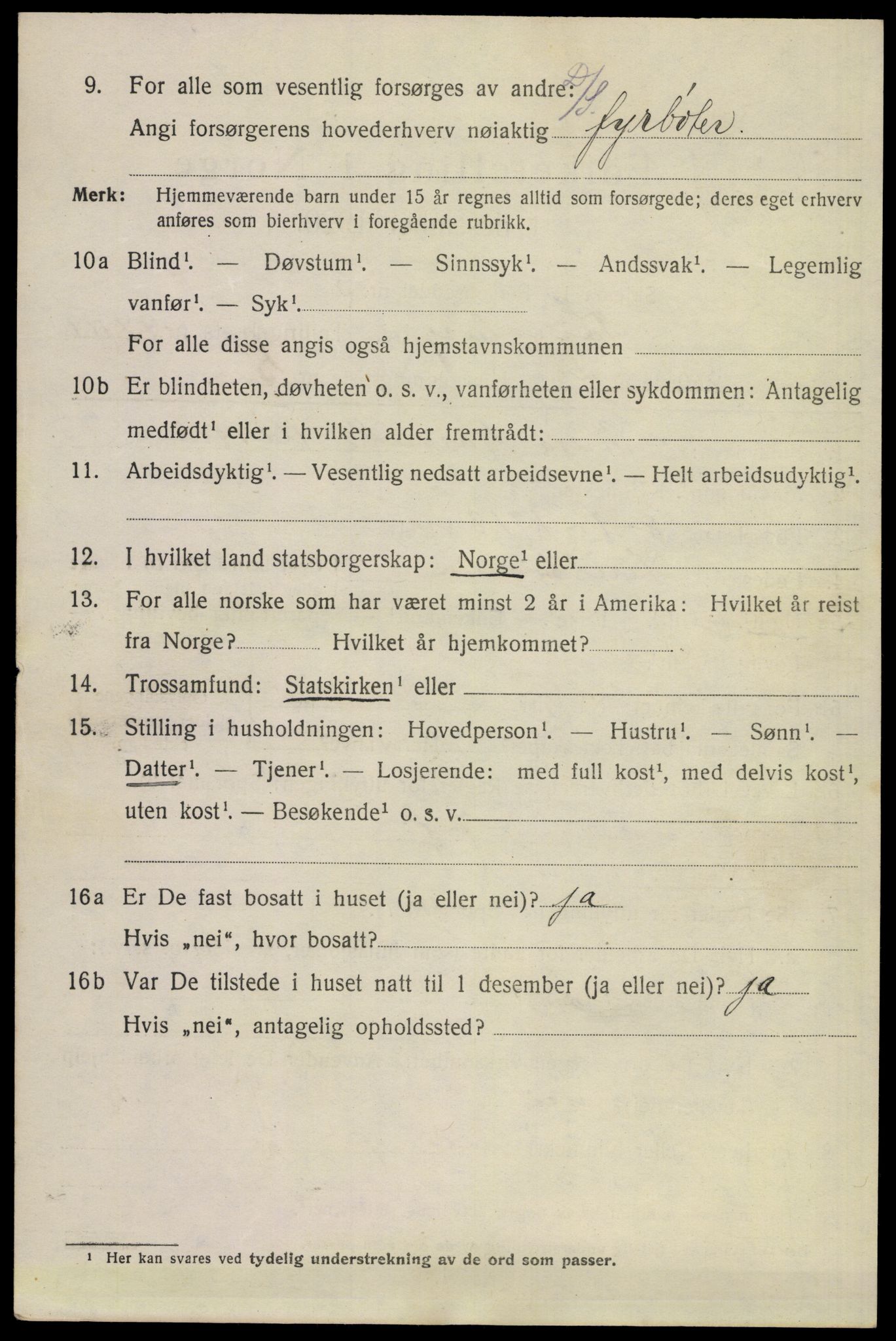 SAKO, 1920 census for Tønsberg, 1920, p. 33244