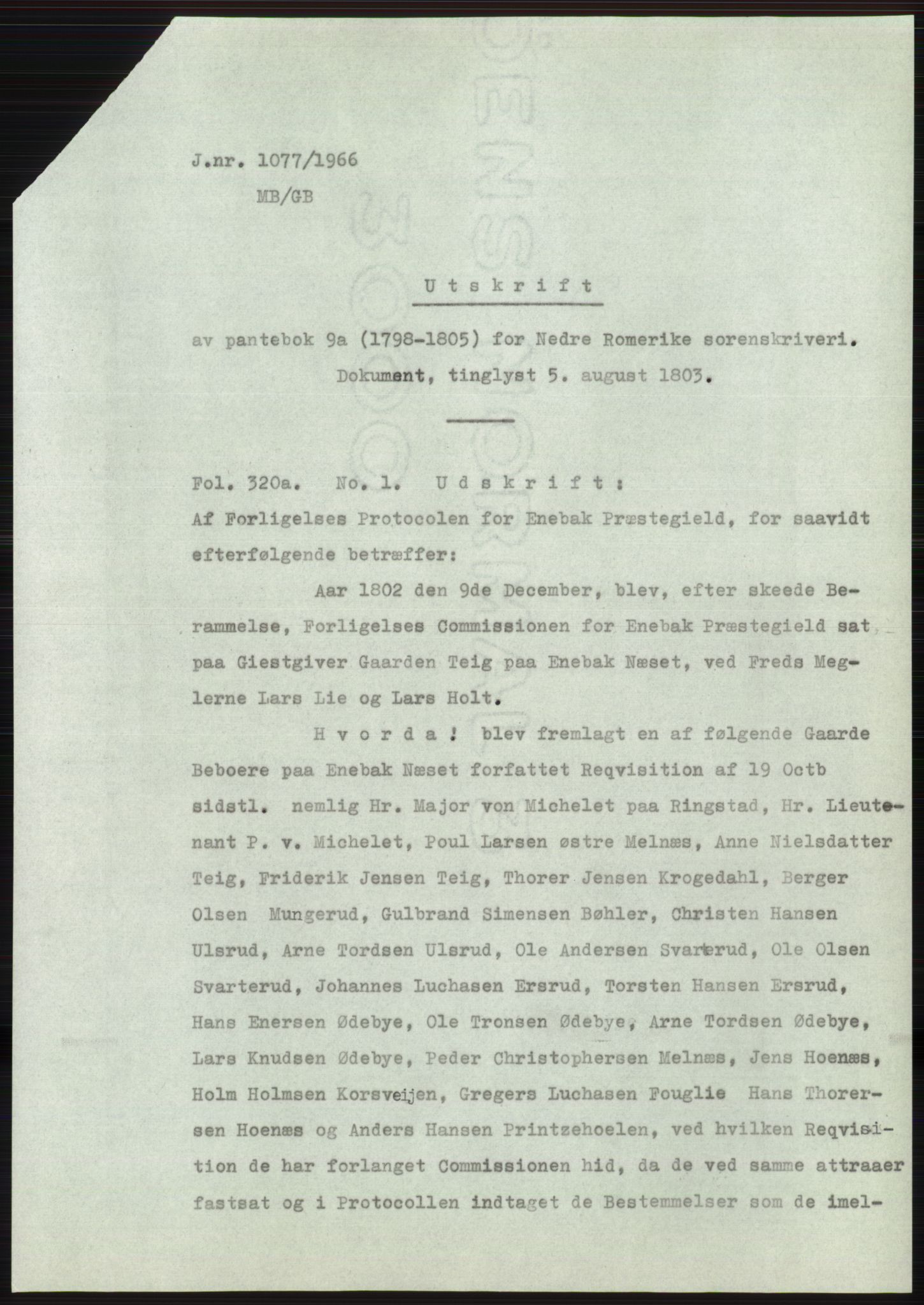 Statsarkivet i Oslo, AV/SAO-A-10621/Z/Zd/L0023: Avskrifter, j.nr 9-1647/1966, 1966, p. 304