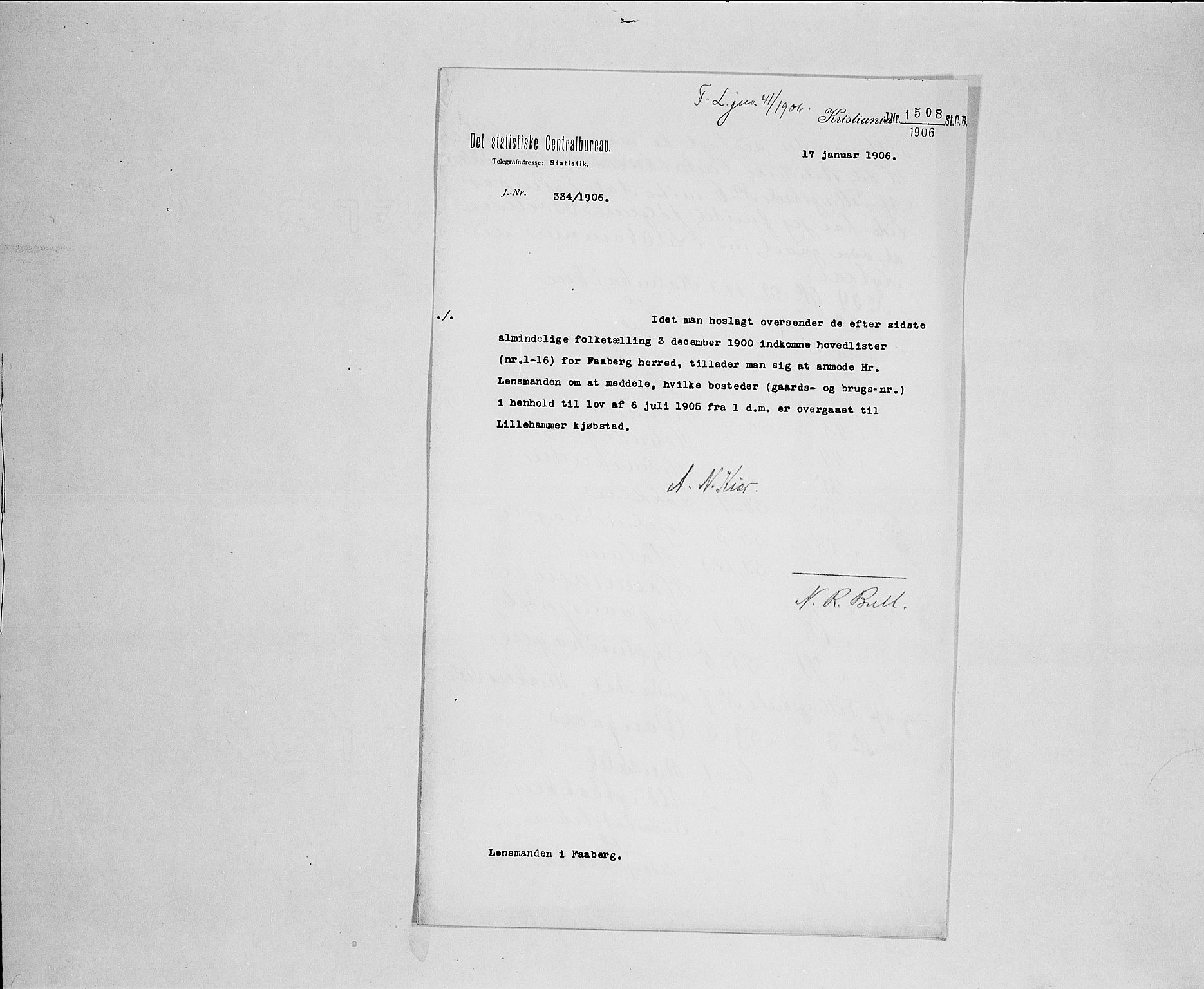 SAH, 1900 census for Fåberg, 1900, p. 4