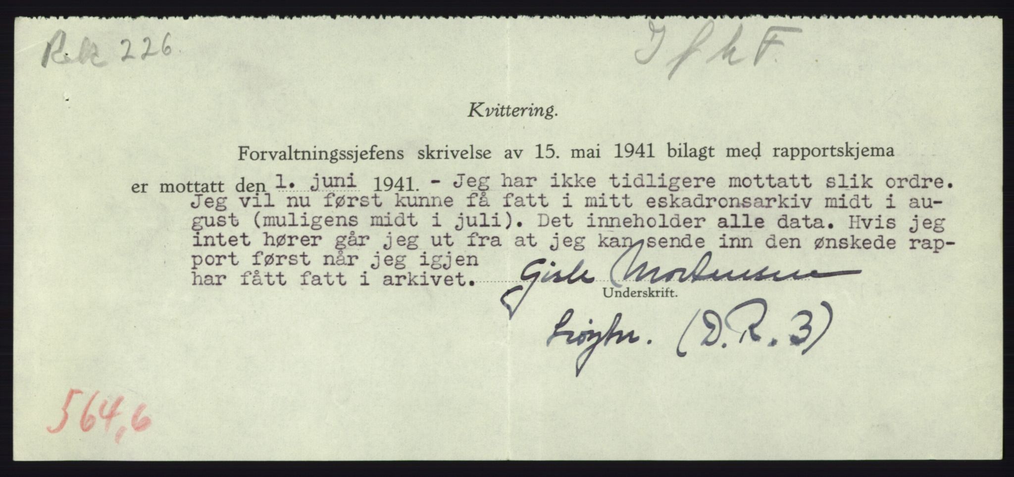 Forsvaret, Forsvarets krigshistoriske avdeling, AV/RA-RAFA-2017/Y/Yb/L0118: II-C-11-564  -  5. Divisjon., 1940, p. 497