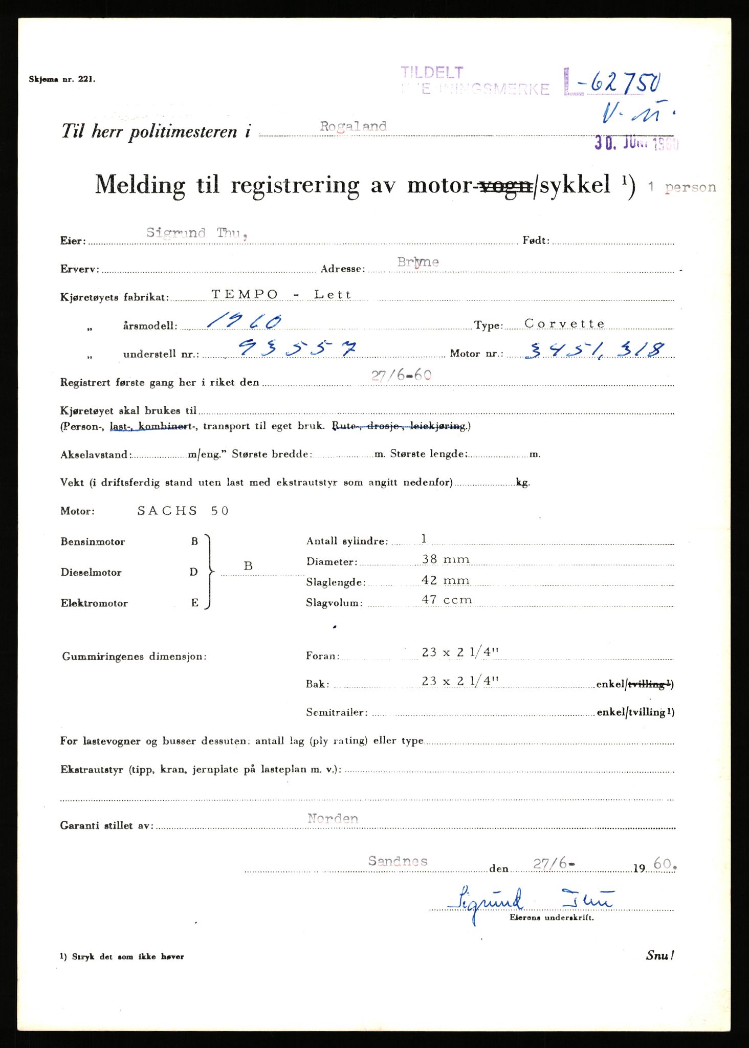 Stavanger trafikkstasjon, AV/SAST-A-101942/0/F/L0063: L-62700 - L-63799, 1930-1971, p. 159