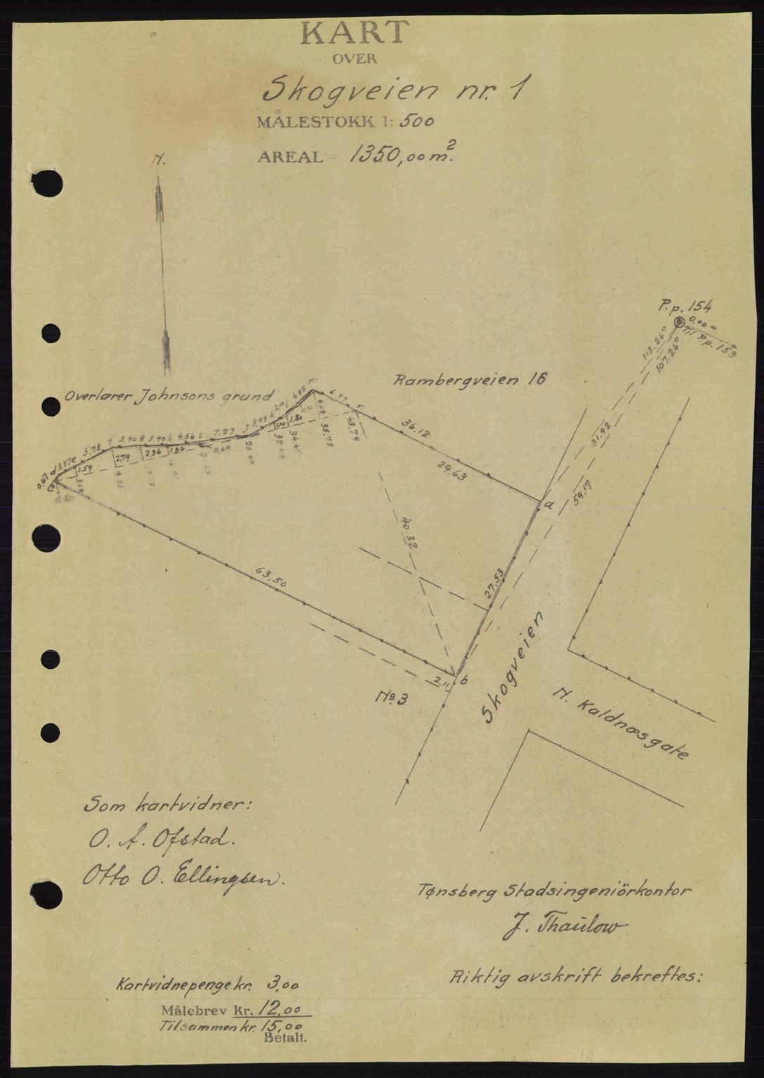 Tønsberg sorenskriveri, AV/SAKO-A-130/G/Ga/Gaa/L0013: Mortgage book no. A13, 1943-1943, Diary no: : 2033/1943