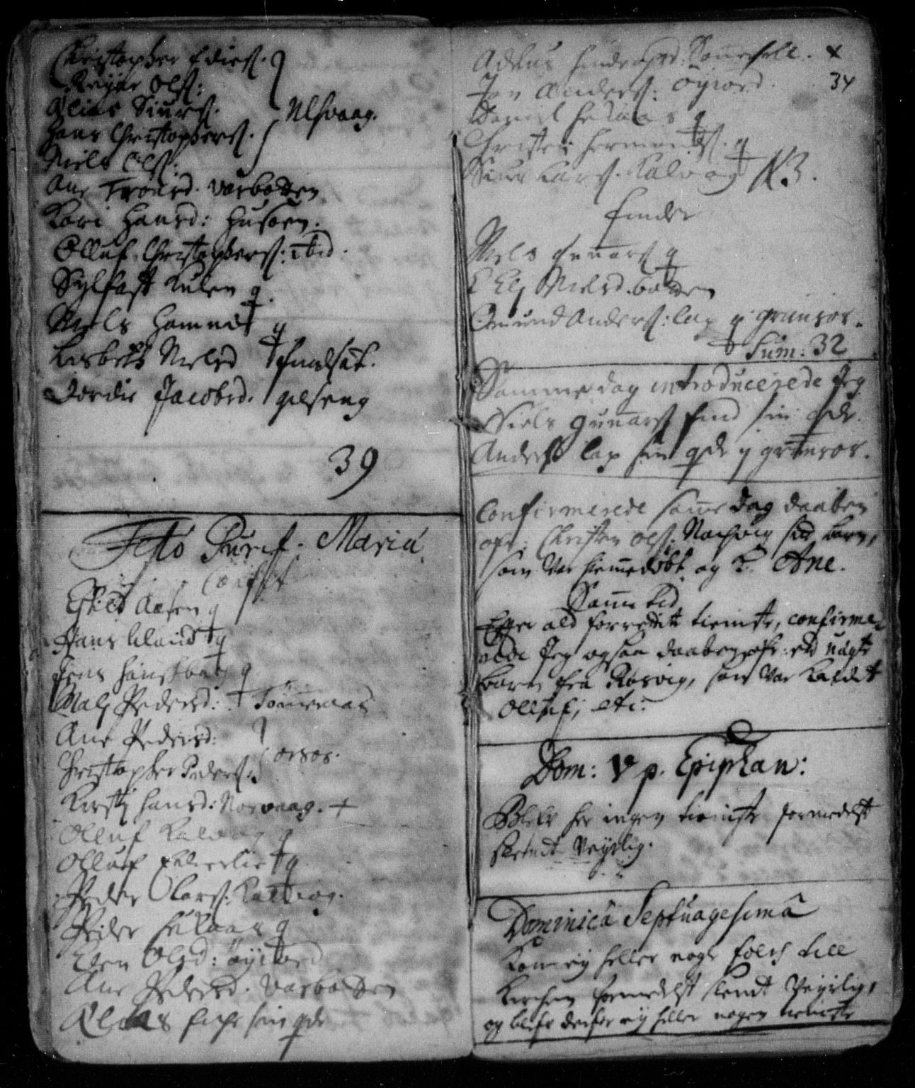 Ministerialprotokoller, klokkerbøker og fødselsregistre - Nordland, AV/SAT-A-1459/859/L0840: Parish register (official) no. 859A00, 1708-1738, p. 34