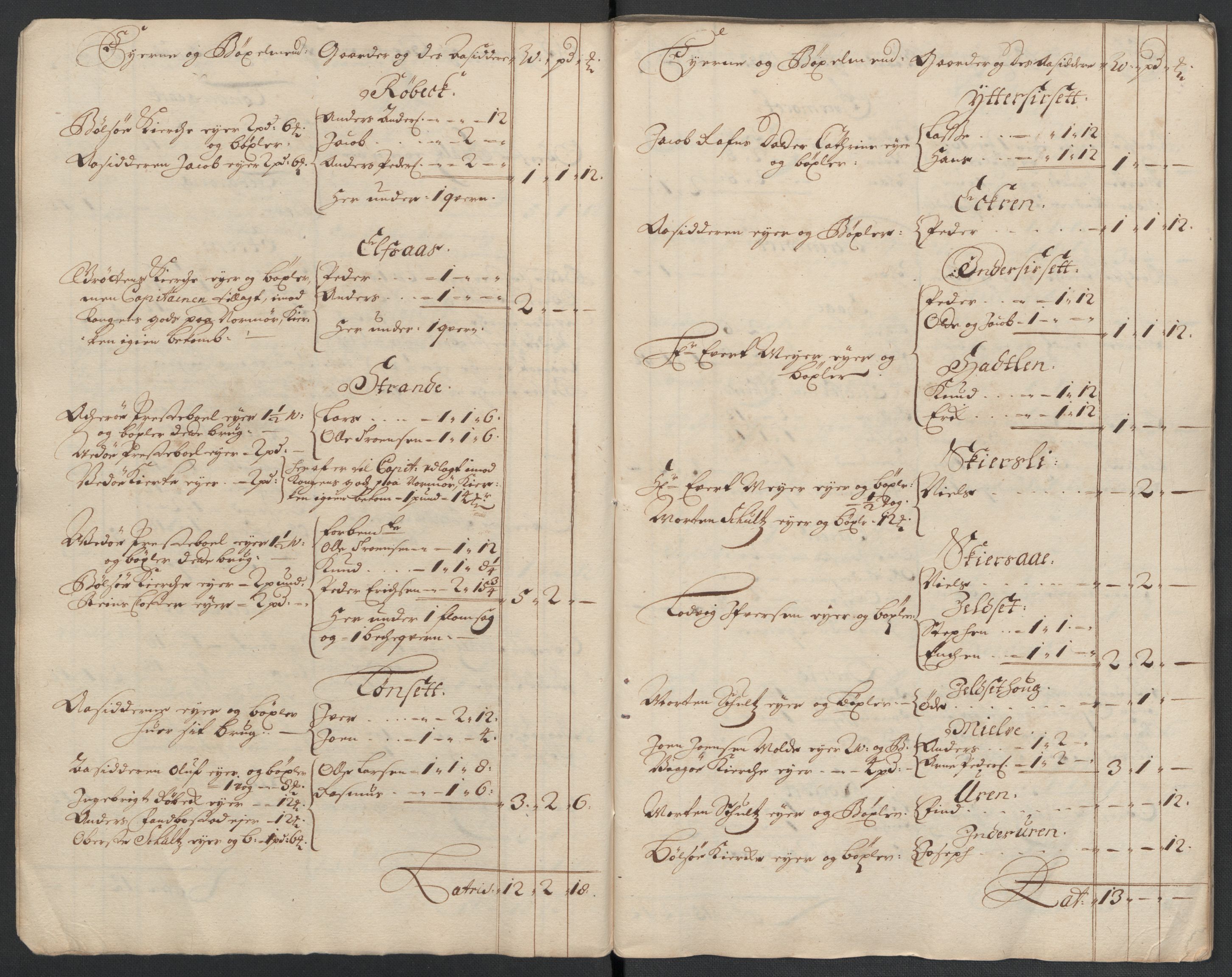 Rentekammeret inntil 1814, Reviderte regnskaper, Fogderegnskap, AV/RA-EA-4092/R55/L3653: Fogderegnskap Romsdal, 1697-1698, p. 14