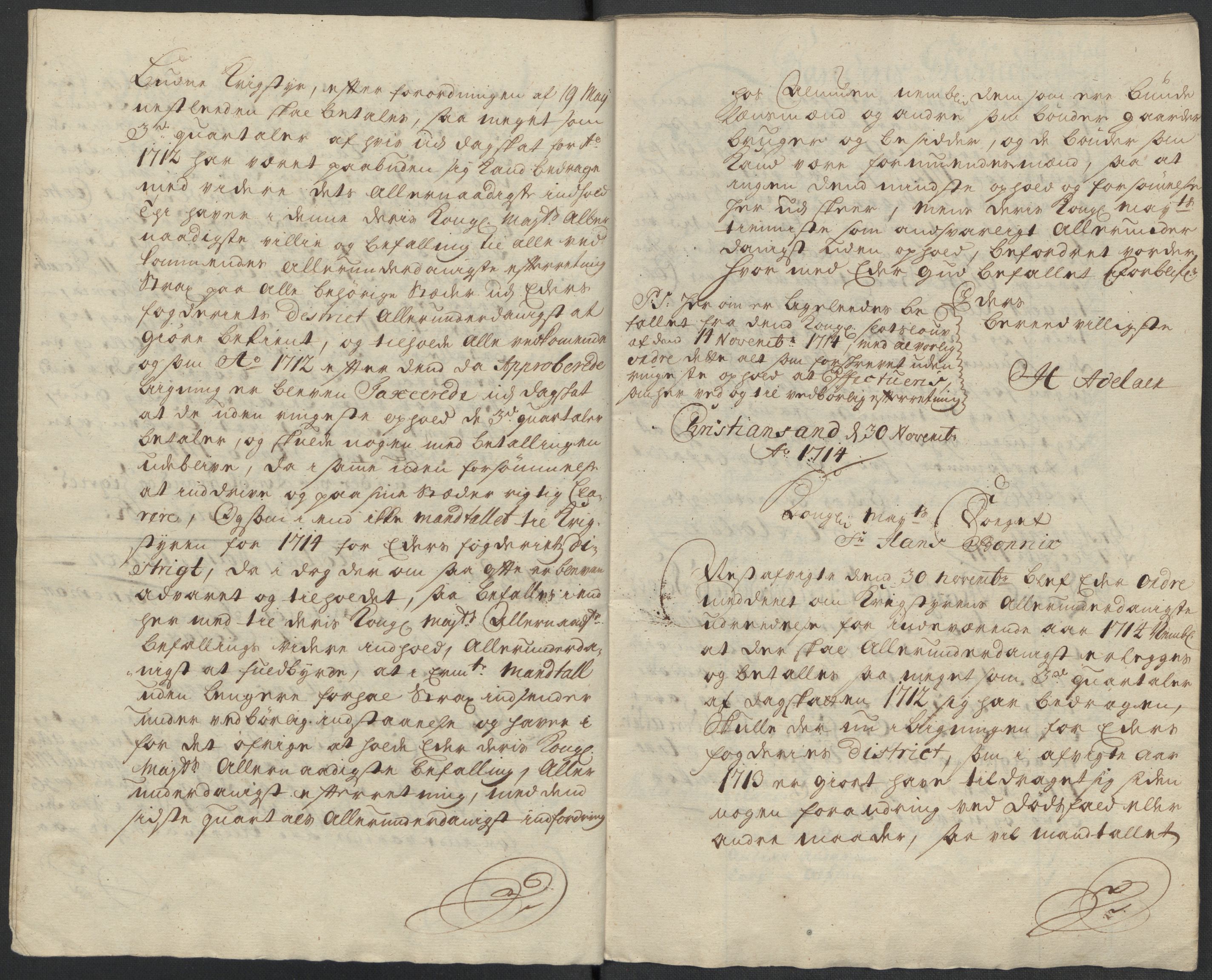 Rentekammeret inntil 1814, Reviderte regnskaper, Fogderegnskap, AV/RA-EA-4092/R39/L2323: Fogderegnskap Nedenes, 1715, p. 203