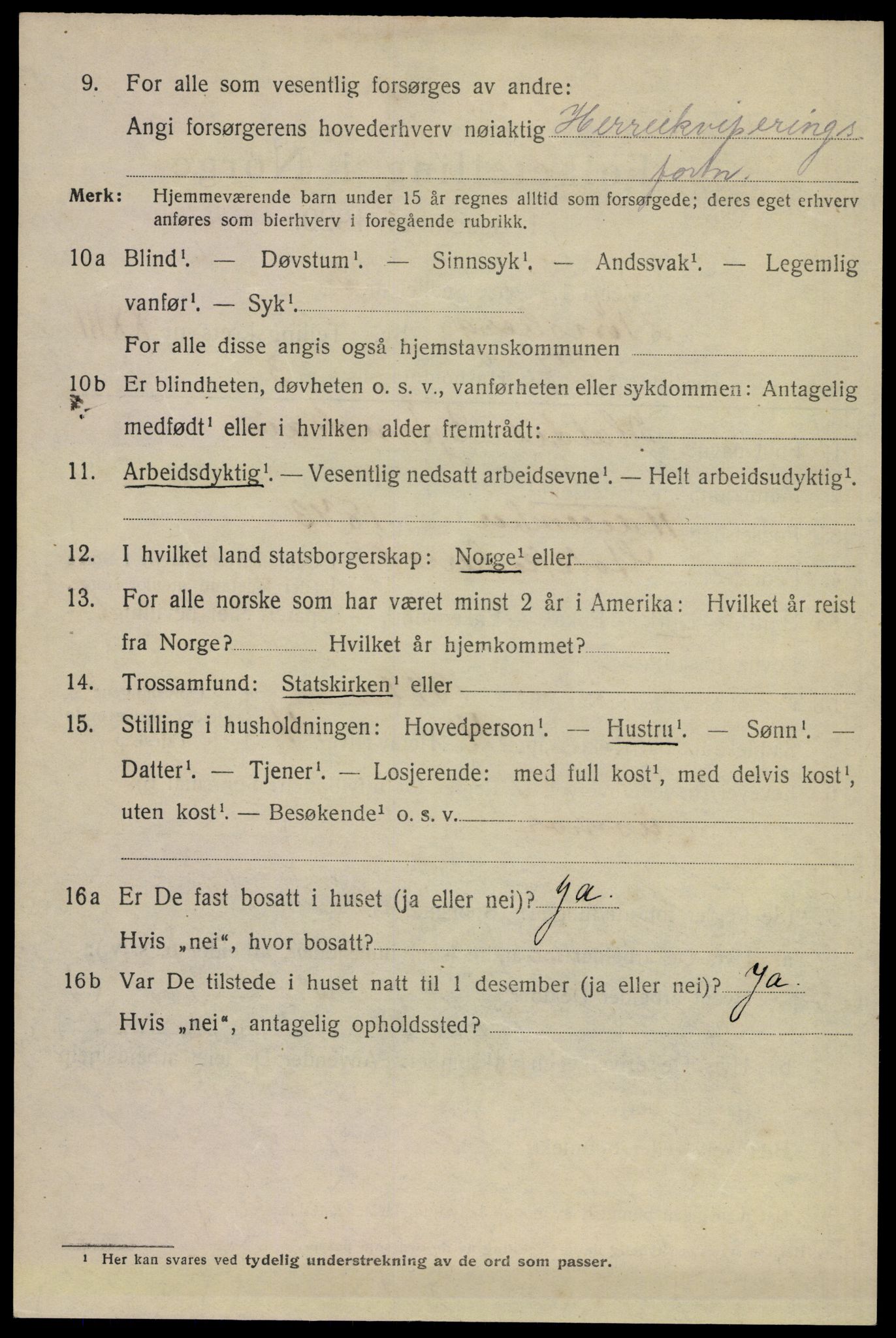 SAKO, 1920 census for Tønsberg, 1920, p. 33156