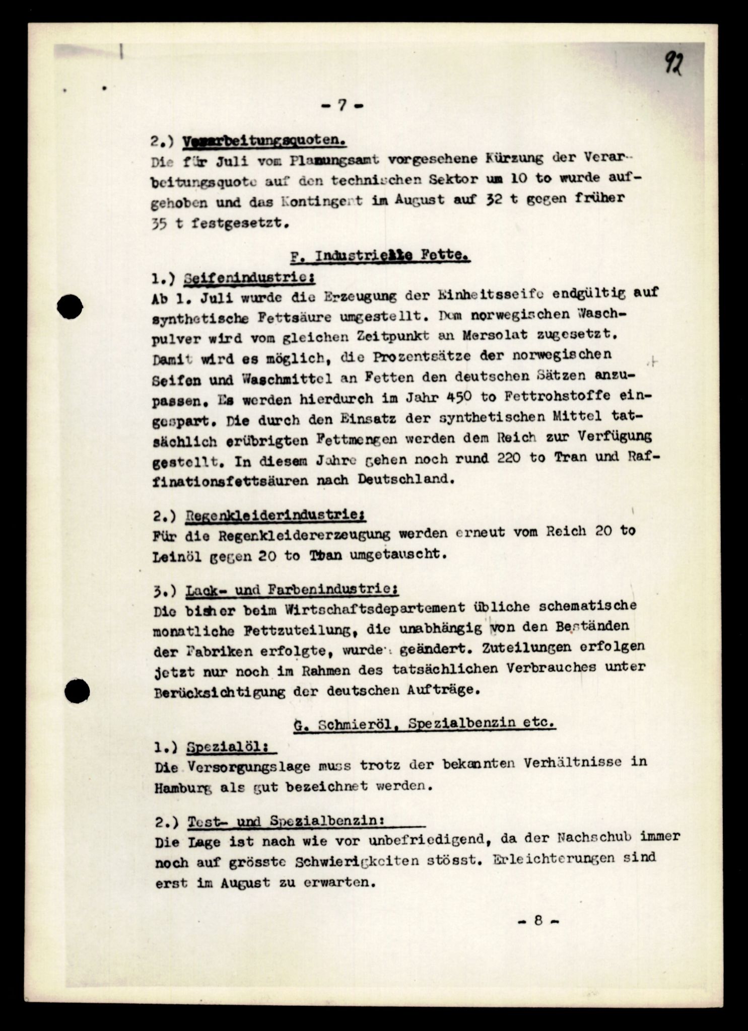 Forsvarets Overkommando. 2 kontor. Arkiv 11.4. Spredte tyske arkivsaker, AV/RA-RAFA-7031/D/Dar/Darb/L0004: Reichskommissariat - Hauptabteilung Vervaltung og Hauptabteilung Volkswirtschaft, 1940-1945, p. 1181