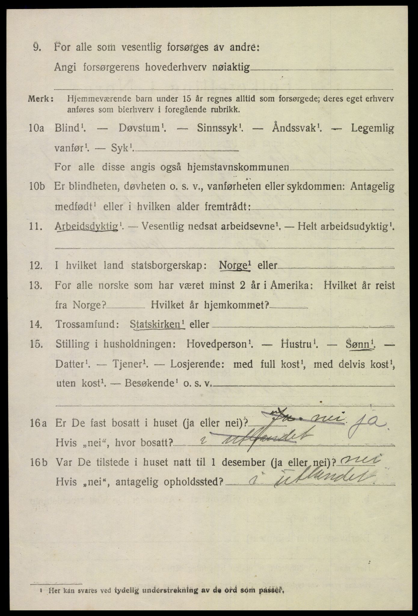 SAK, 1920 census for Eide, 1920, p. 515