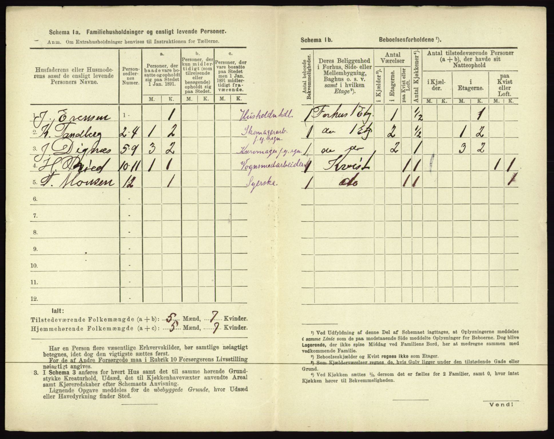 RA, 1891 census for 0602 Drammen, 1891, p. 812