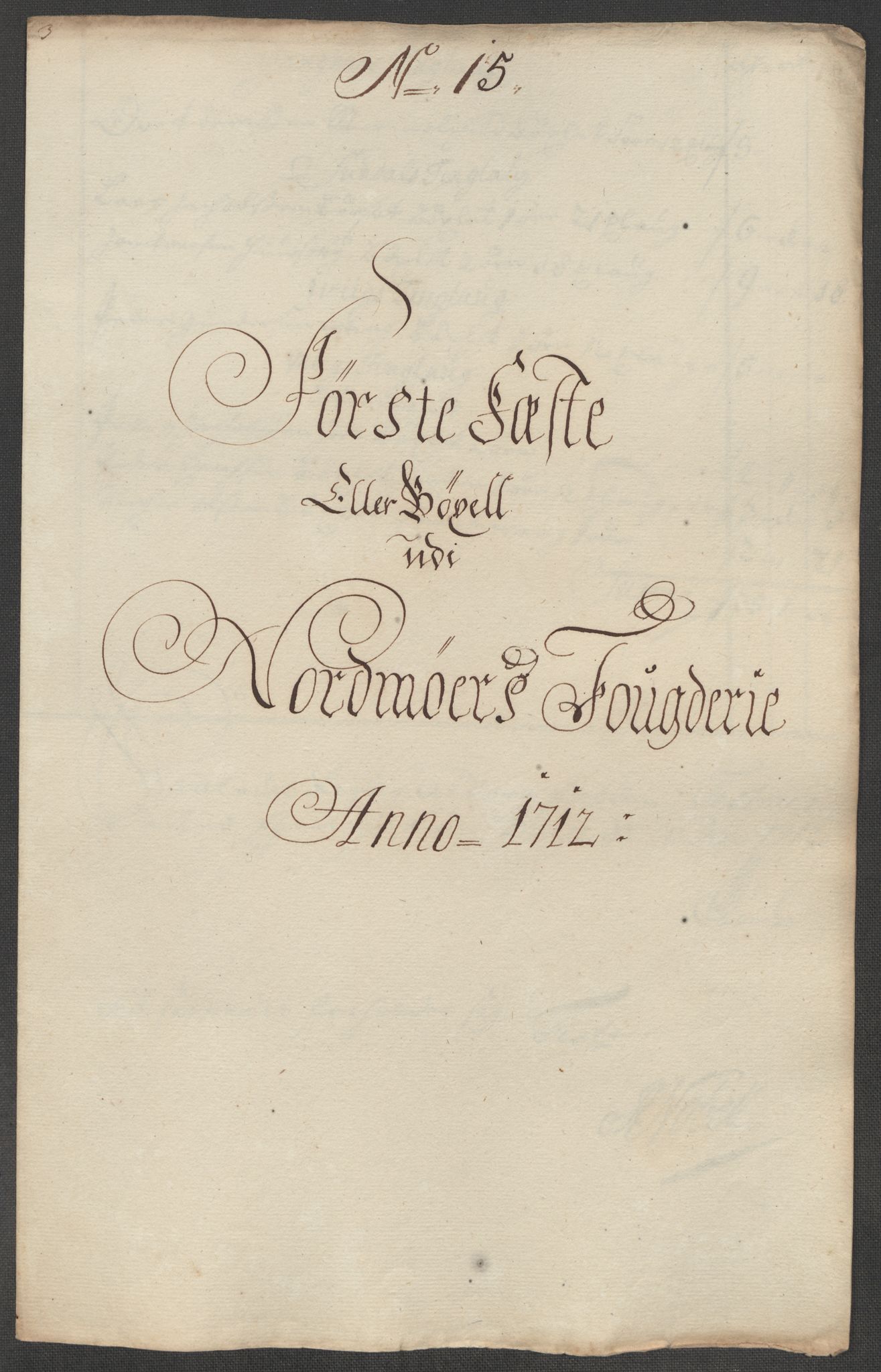 Rentekammeret inntil 1814, Reviderte regnskaper, Fogderegnskap, AV/RA-EA-4092/R56/L3746: Fogderegnskap Nordmøre, 1712, p. 124