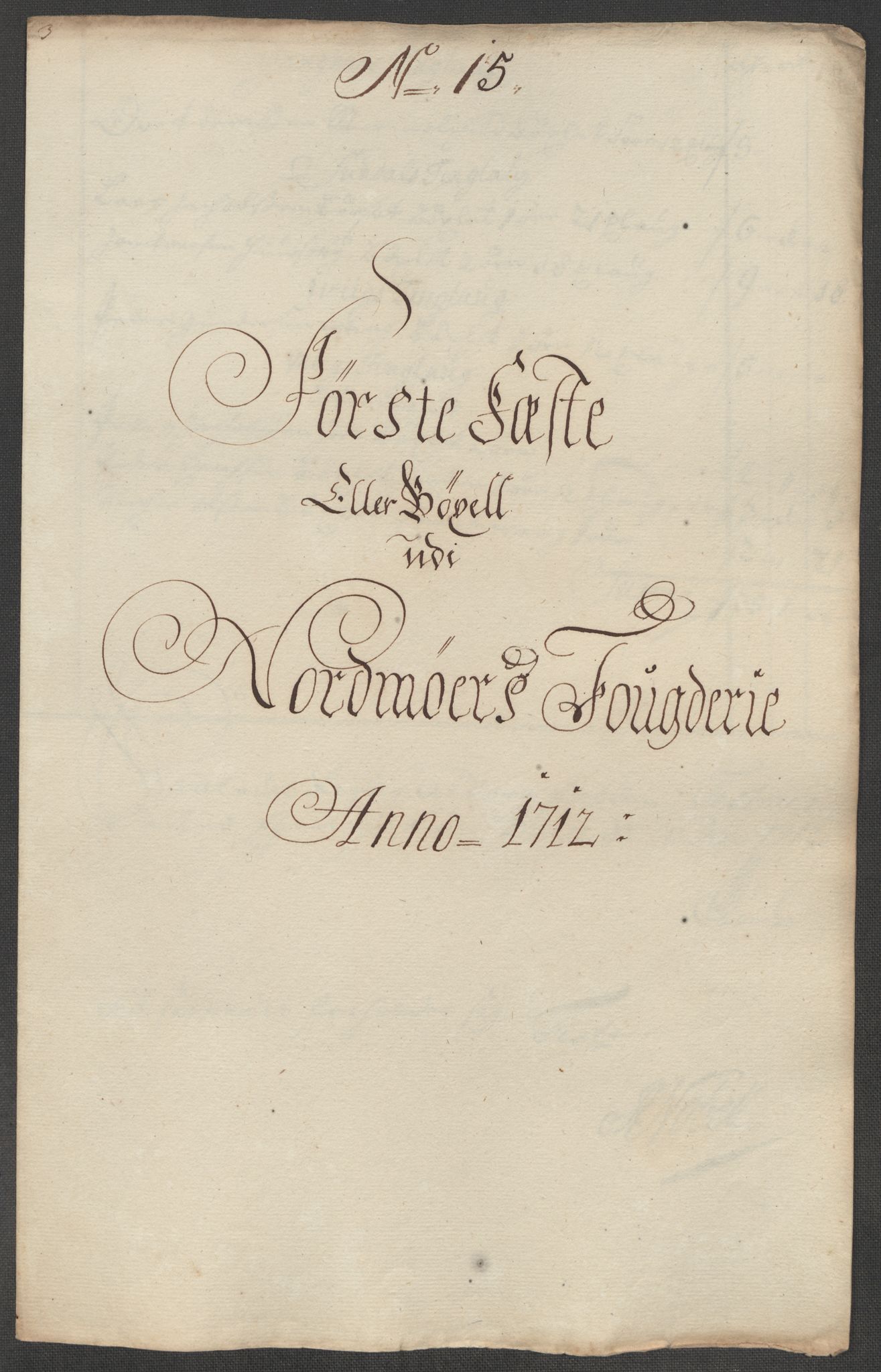 Rentekammeret inntil 1814, Reviderte regnskaper, Fogderegnskap, RA/EA-4092/R56/L3746: Fogderegnskap Nordmøre, 1712, p. 124