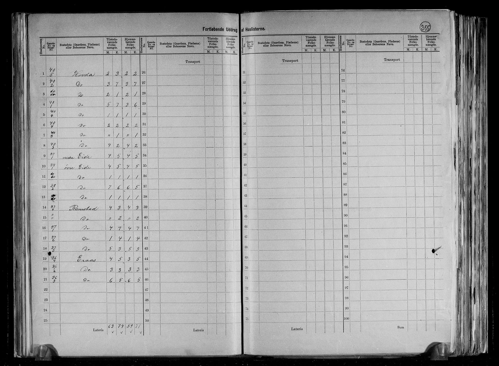 RA, 1891 census for 1141 Finnøy, 1891, p. 17