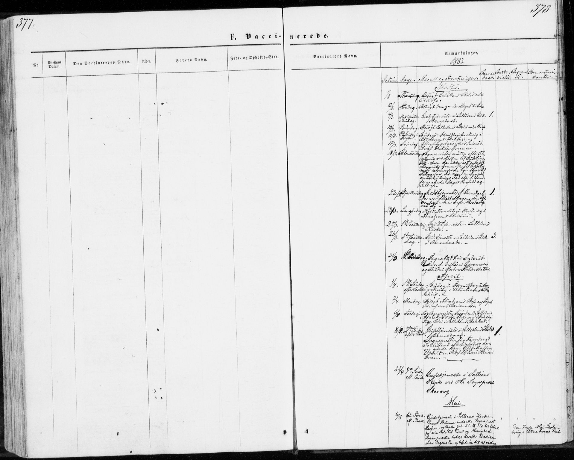 Sollia prestekontor, AV/SAH-PREST-050/H/Ha/Haa/L0001: Parish register (official) no. 1, 1856-1885, p. 377-378