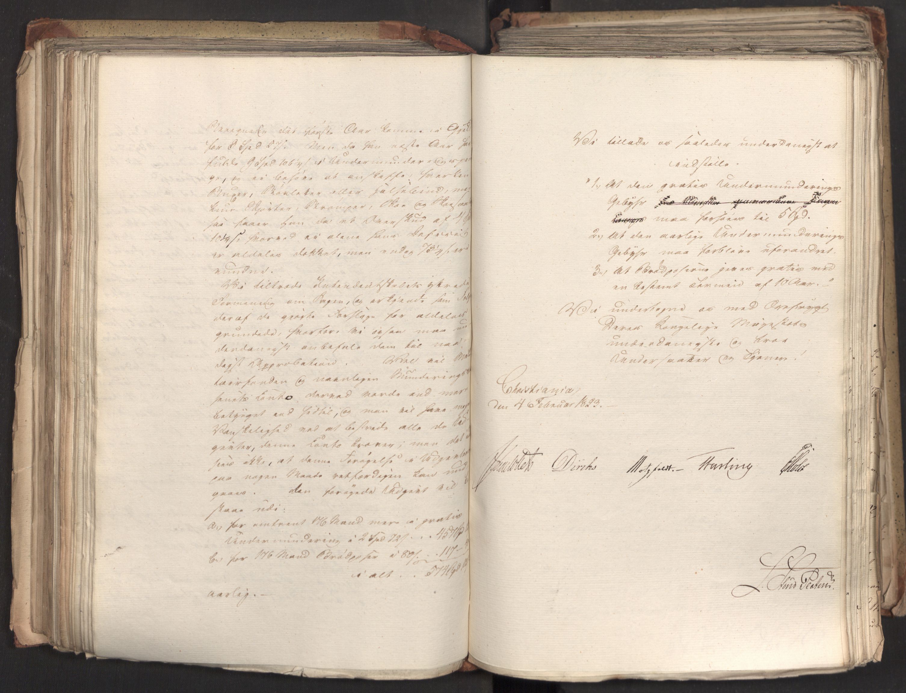 Statsrådsavdelingen i Stockholm, AV/RA-S-1003/D/Da/L0033: Regjeringsinnstillinger nr. 1-274, 1823, p. 275