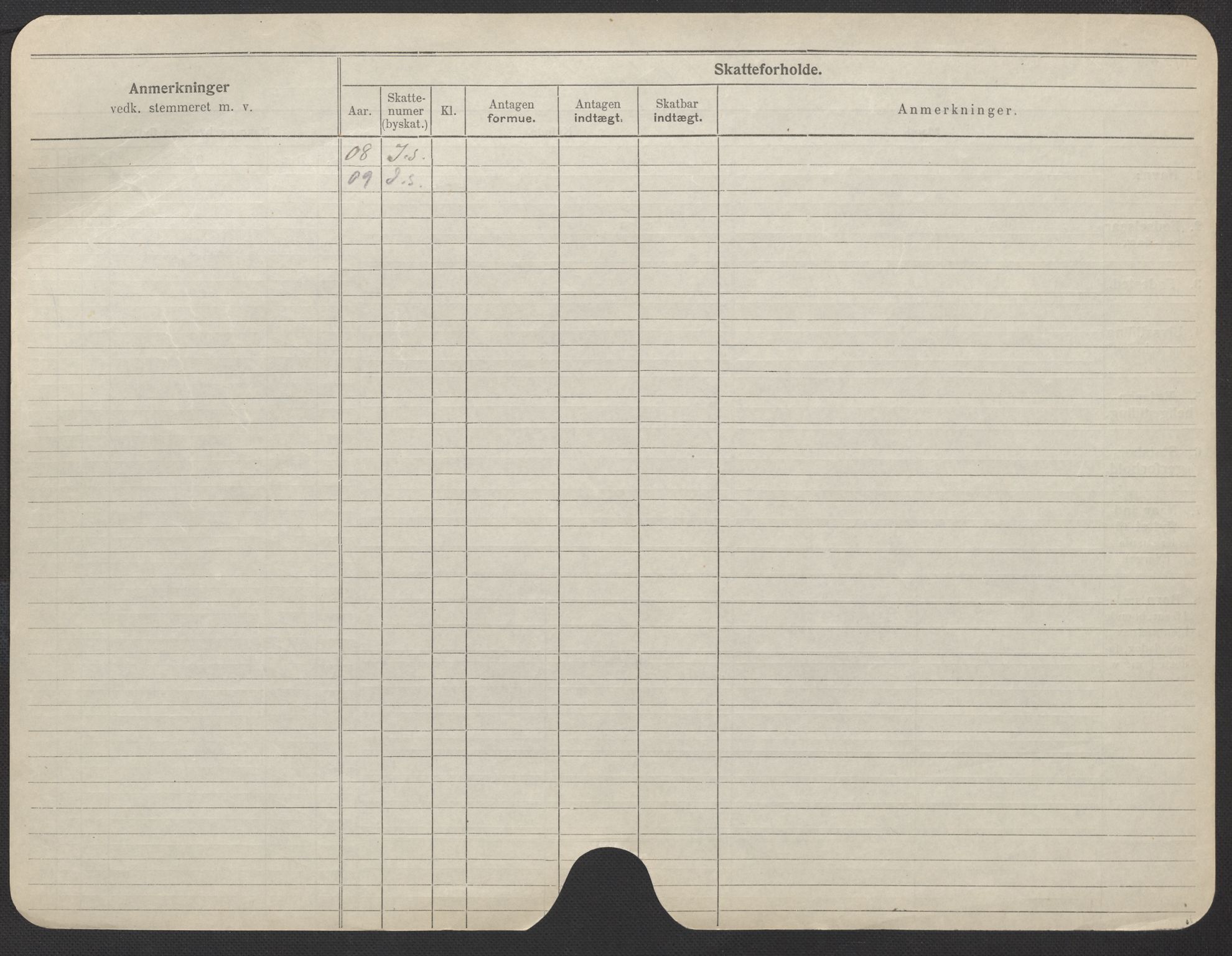 Oslo folkeregister, Registerkort, AV/SAO-A-11715/F/Fa/Fac/L0017: Kvinner, 1906-1914, p. 248b