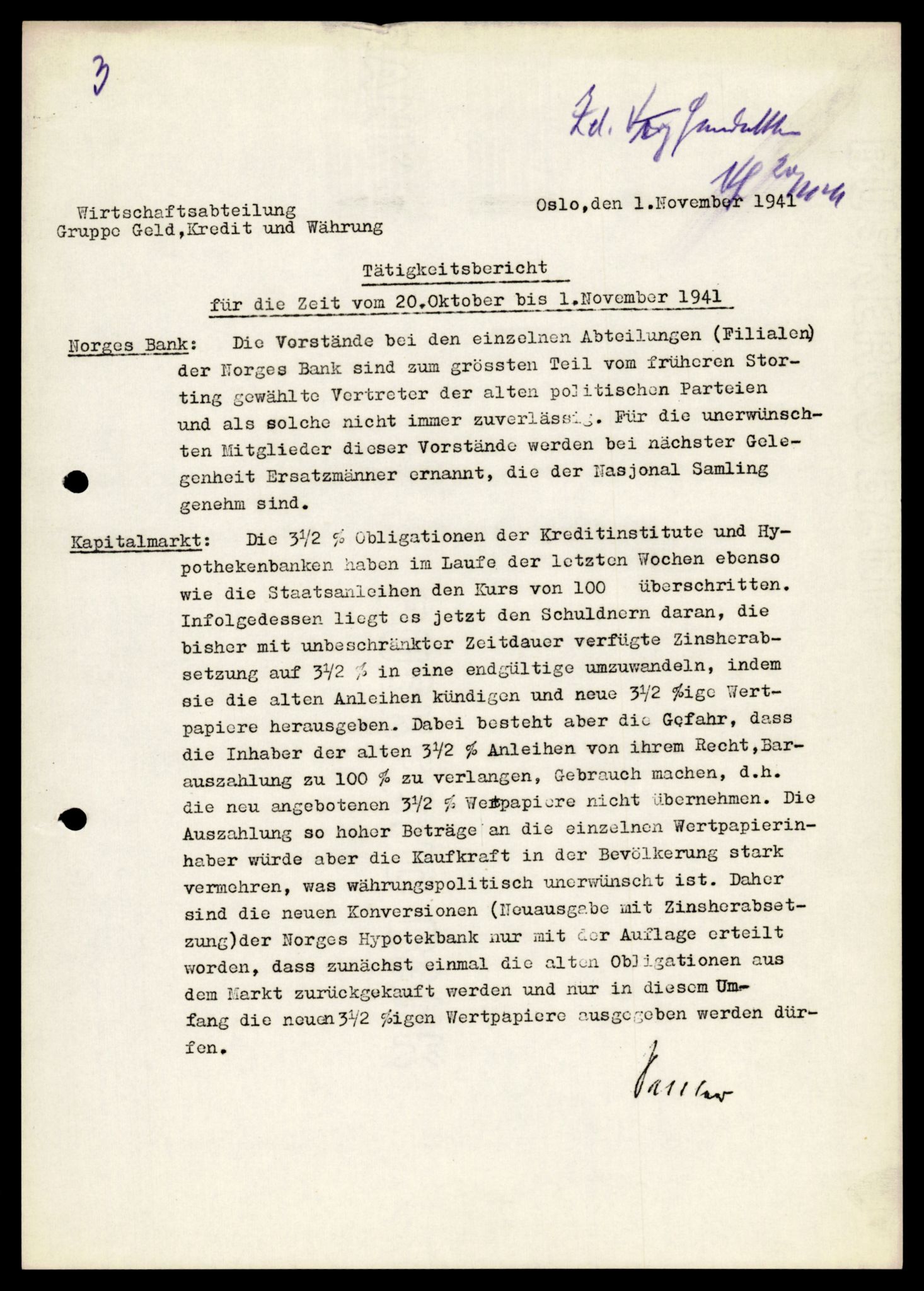 Forsvarets Overkommando. 2 kontor. Arkiv 11.4. Spredte tyske arkivsaker, AV/RA-RAFA-7031/D/Dar/Darb/L0003: Reichskommissariat - Hauptabteilung Vervaltung, 1940-1945, p. 1662