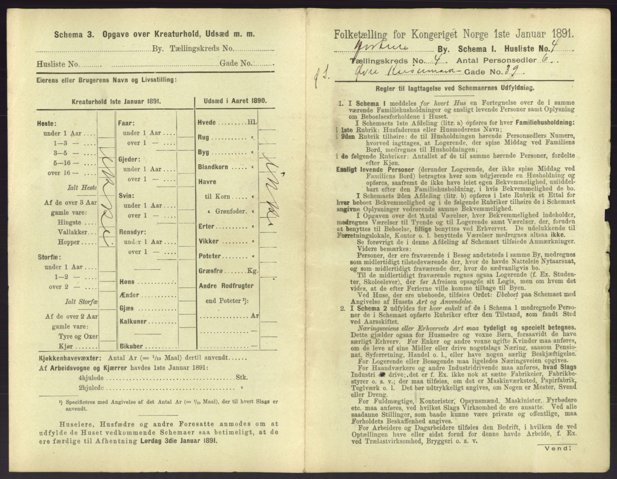 RA, 1891 census for 0703 Horten, 1891, p. 403