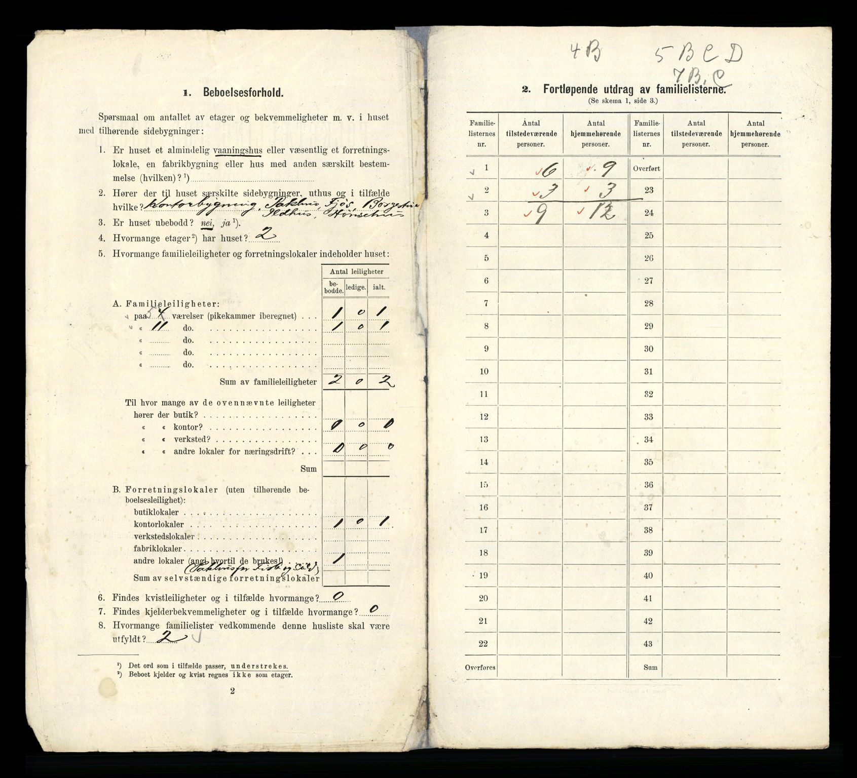 RA, 1910 census for Kristiansund, 1910, p. 6848