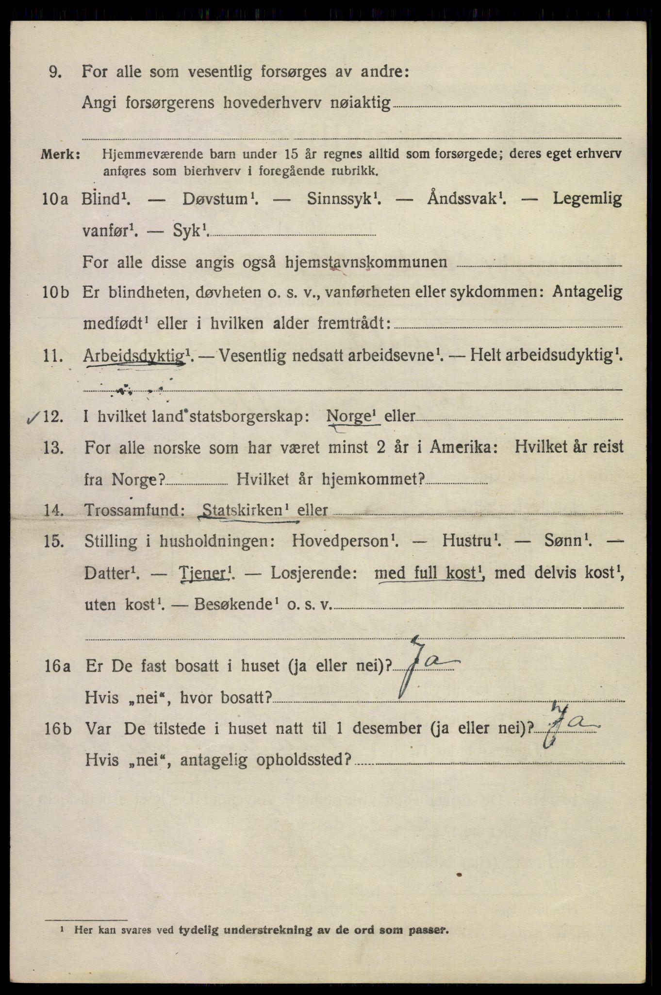 SAO, 1920 census for Kristiania, 1920, p. 618018