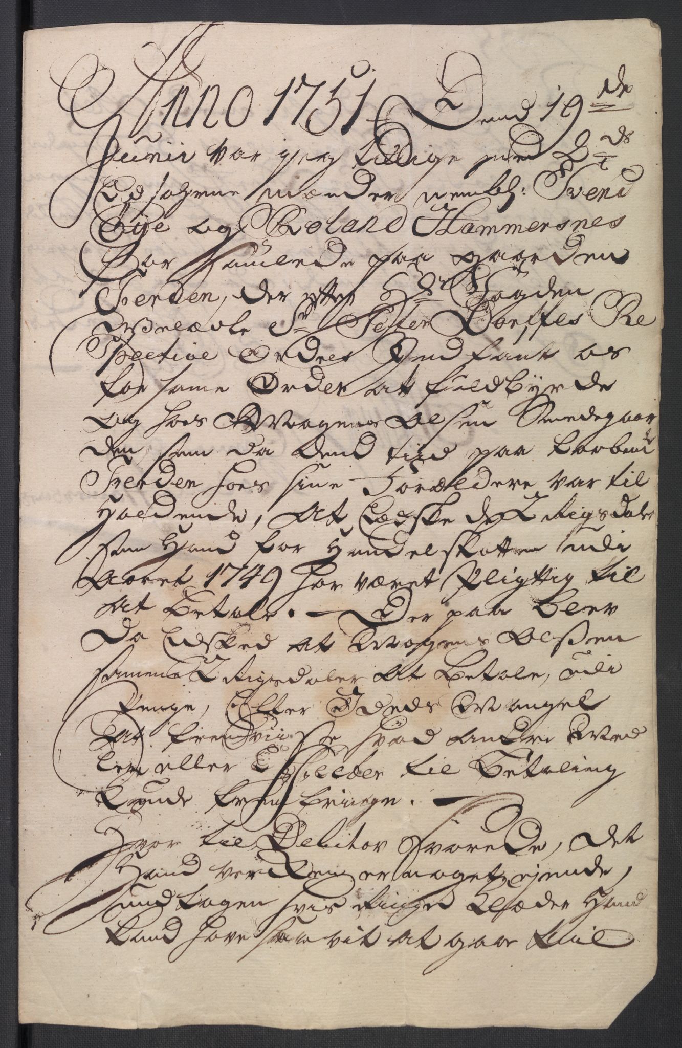 Rentekammeret inntil 1814, Reviderte regnskaper, Fogderegnskap, AV/RA-EA-4092/R18/L1348: Fogderegnskap Hadeland, Toten og Valdres, 1750-1751, p. 581